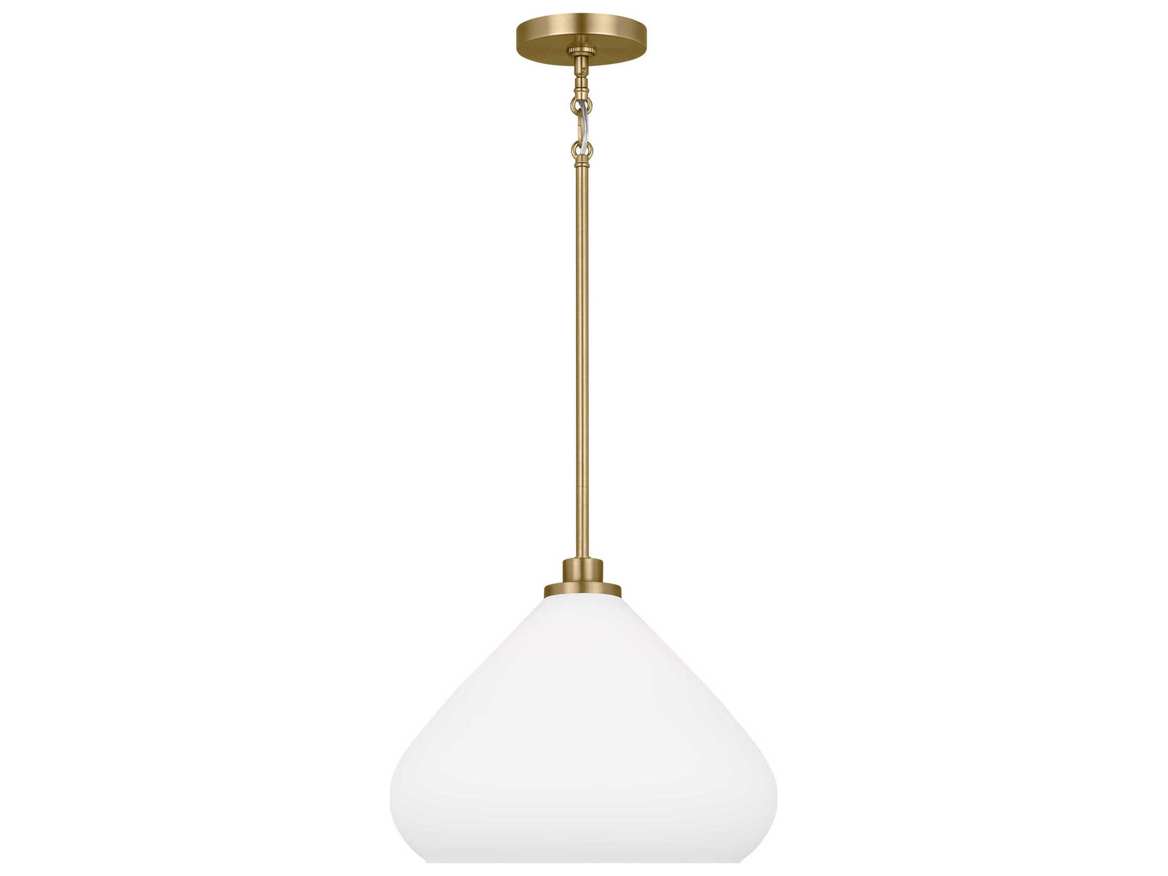Margo 1-Light Satin Brass Pendant