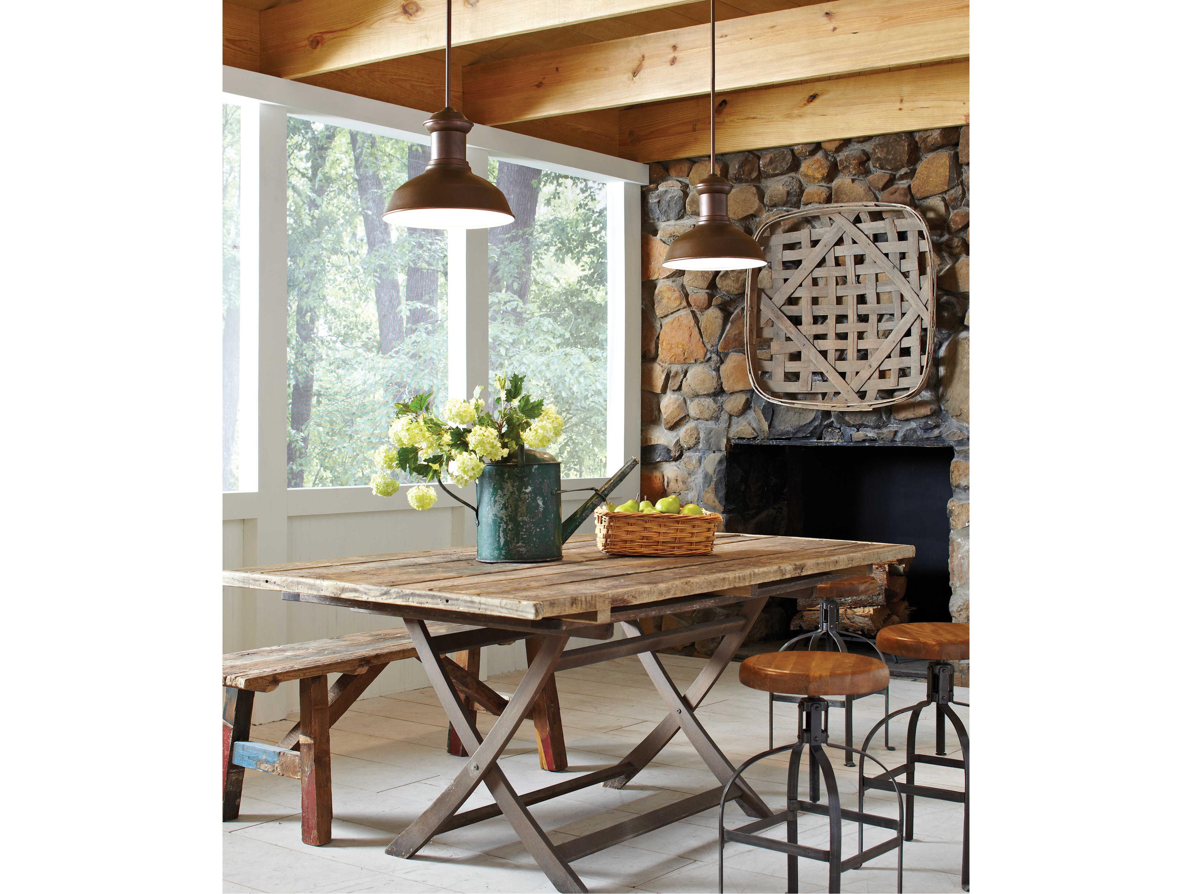 Generation Lighting Fredricksburg 1 - Light Outdoor Hanging Light