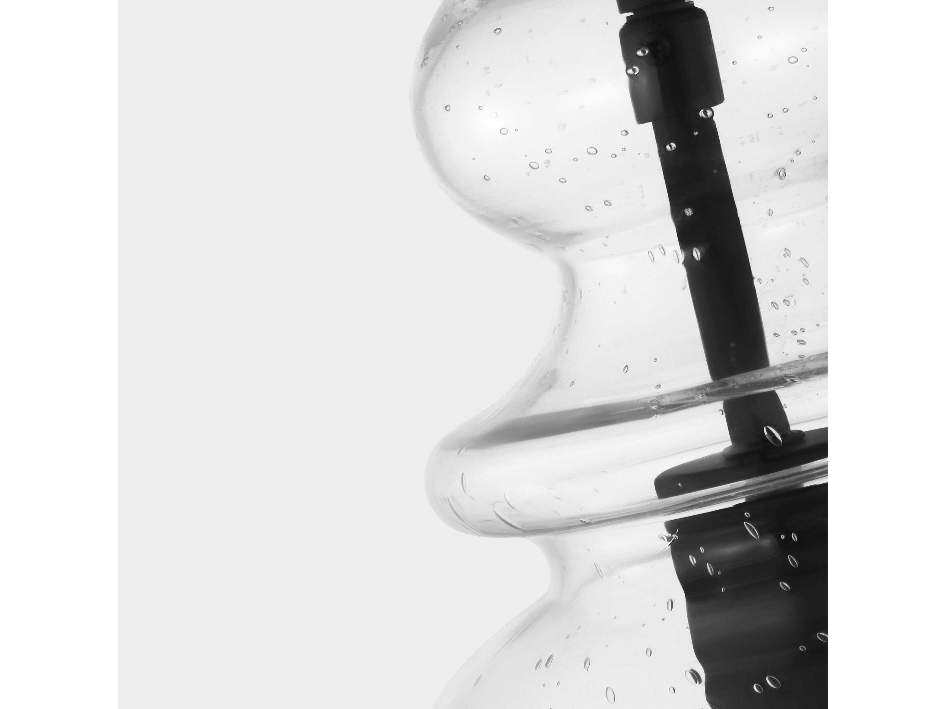 Generation Lighting Kea 1-Light Midnight Black Bell Mini Pendant