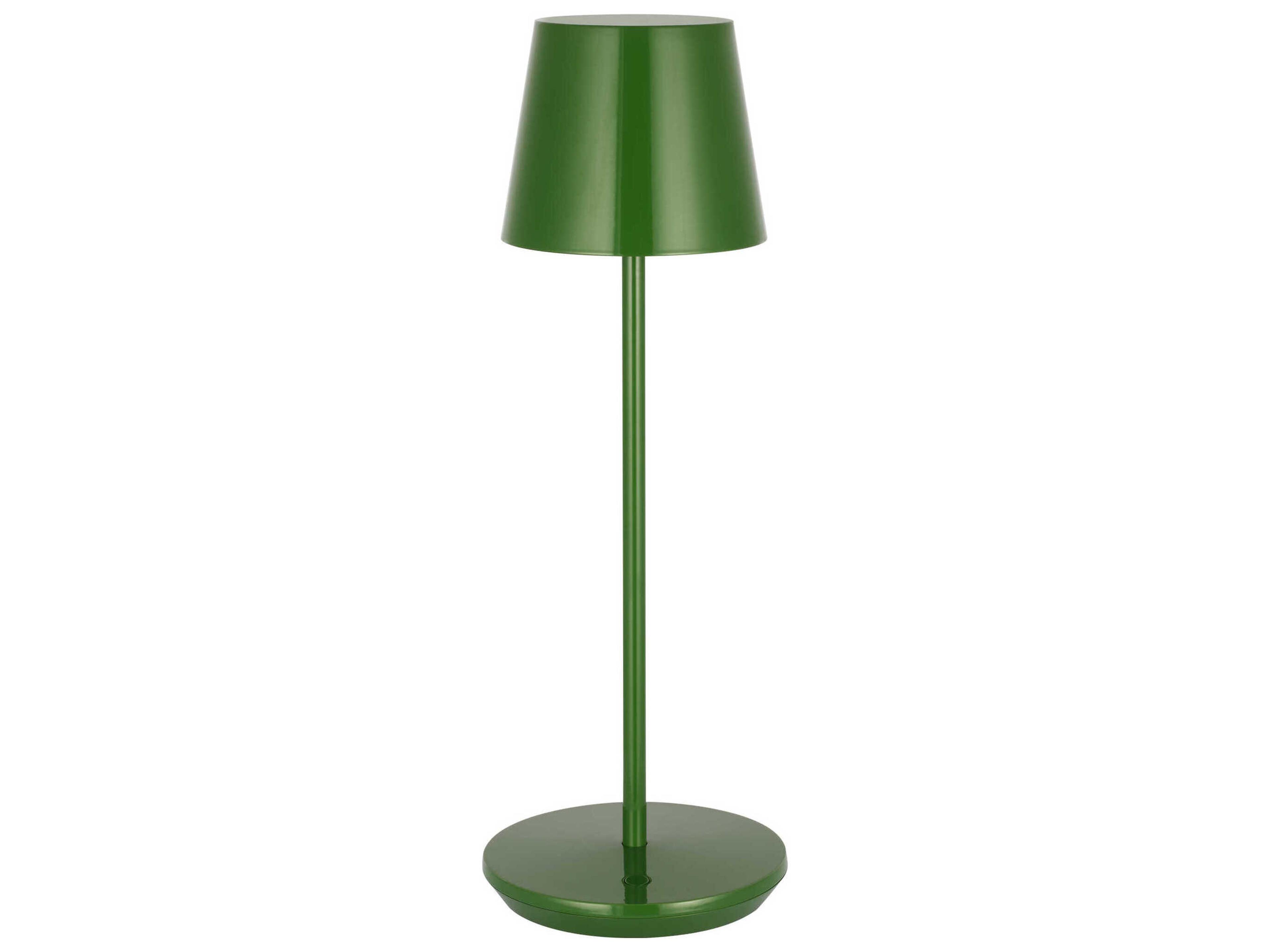 Mena Green Aluminum Table Lamp