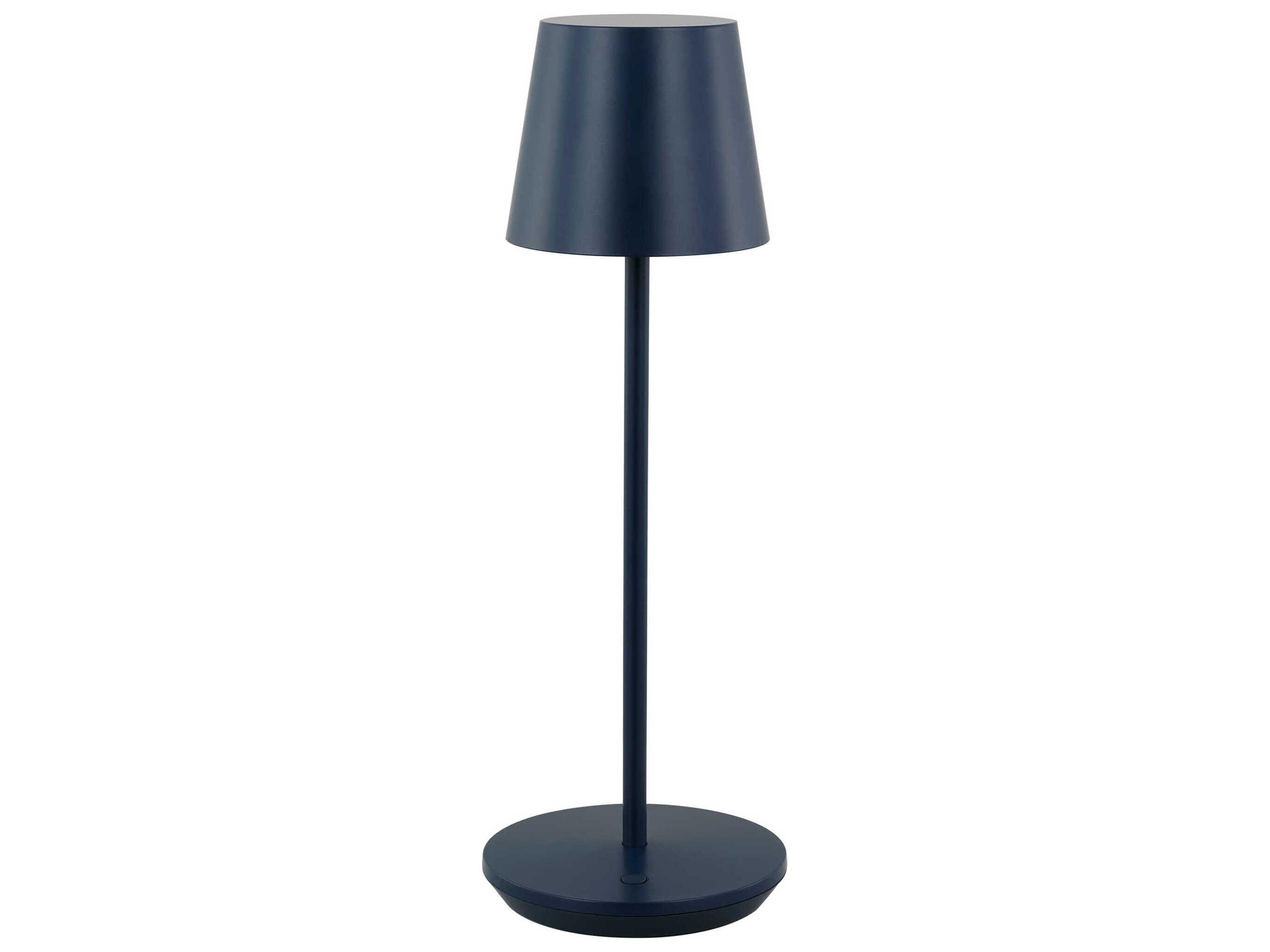 Mena Hague Blue Aluminum Table Lamp