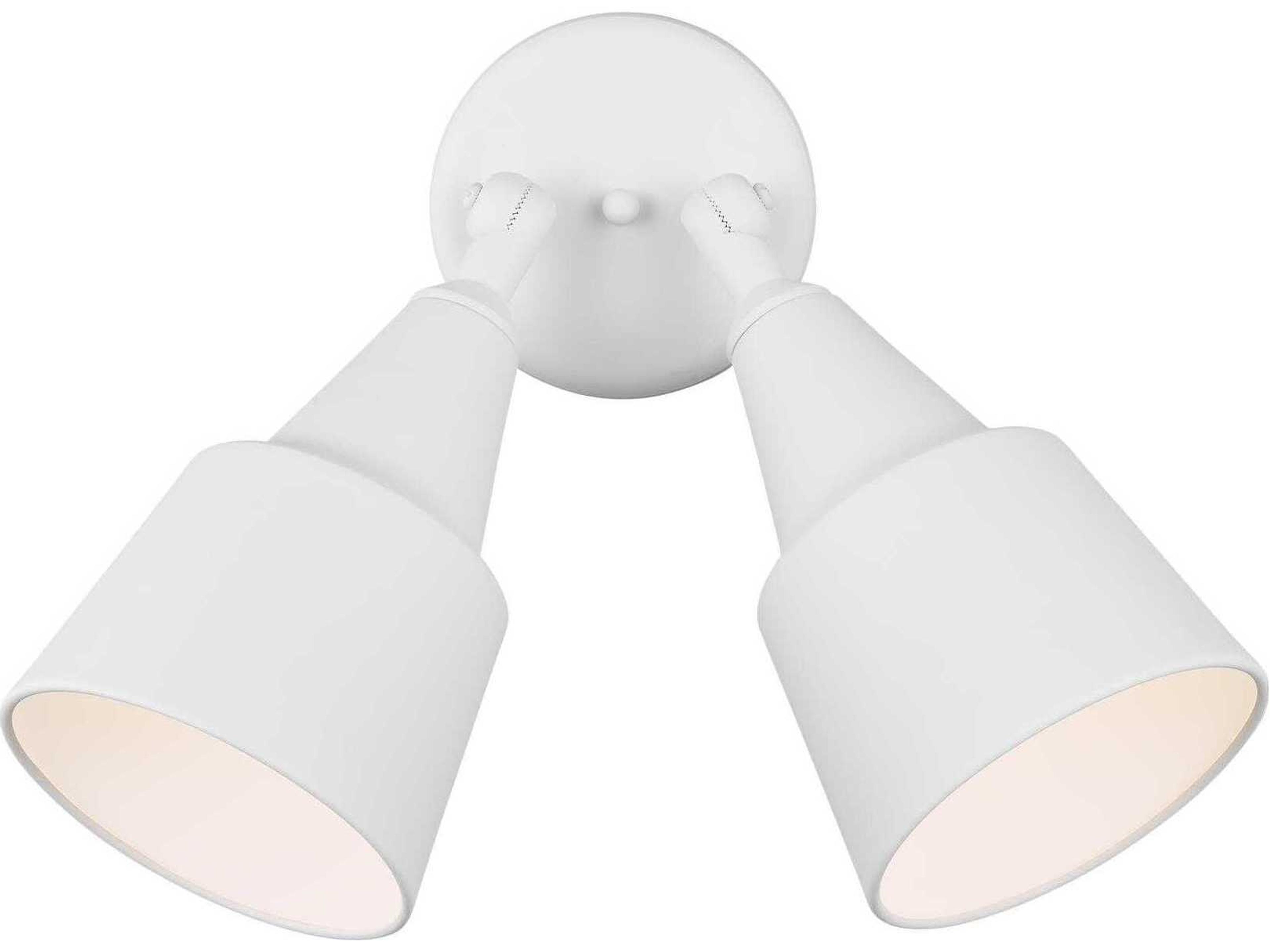 Flood Light 2-Light Outdoor Wall