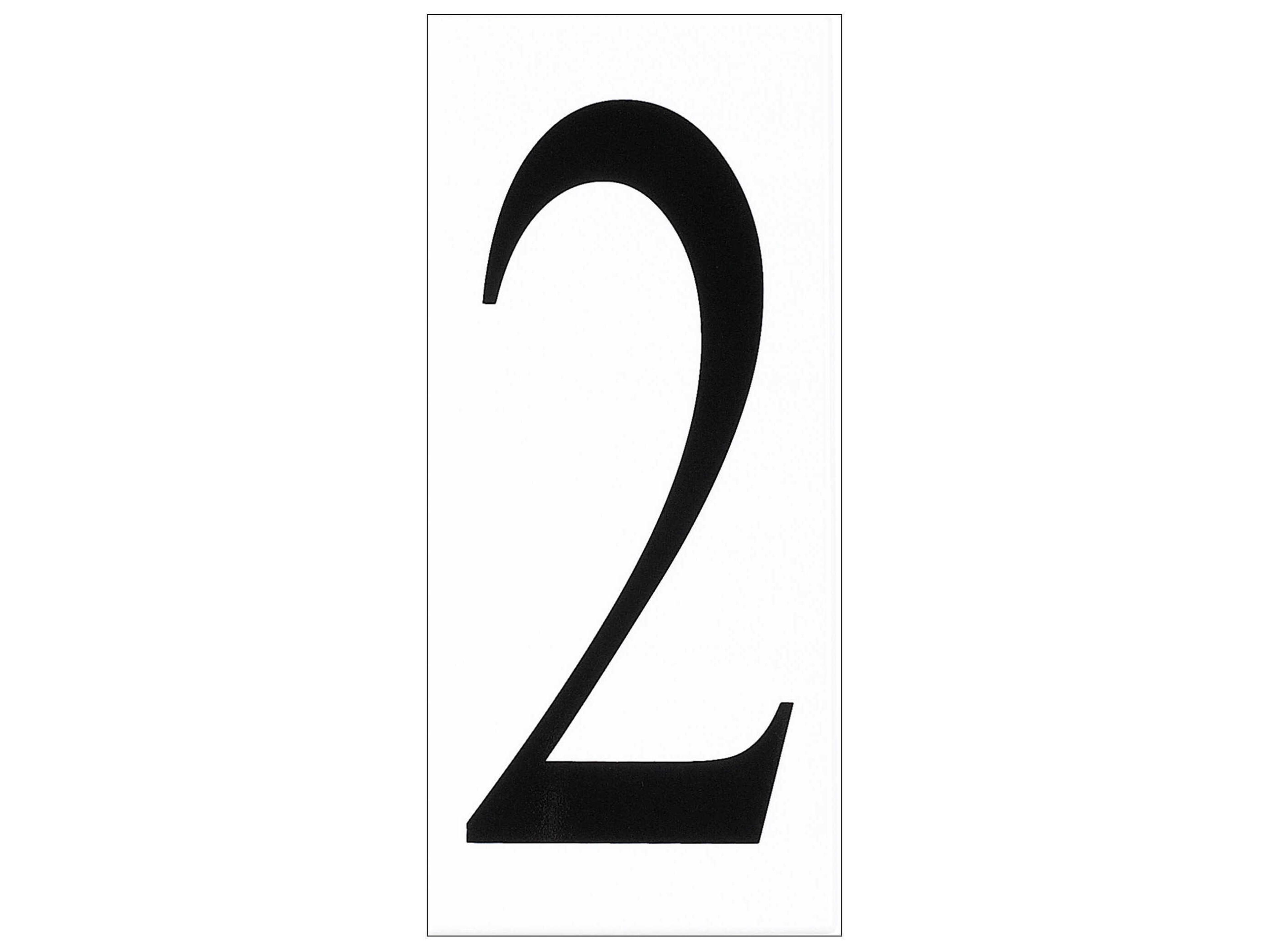 Address Number-2 Tile