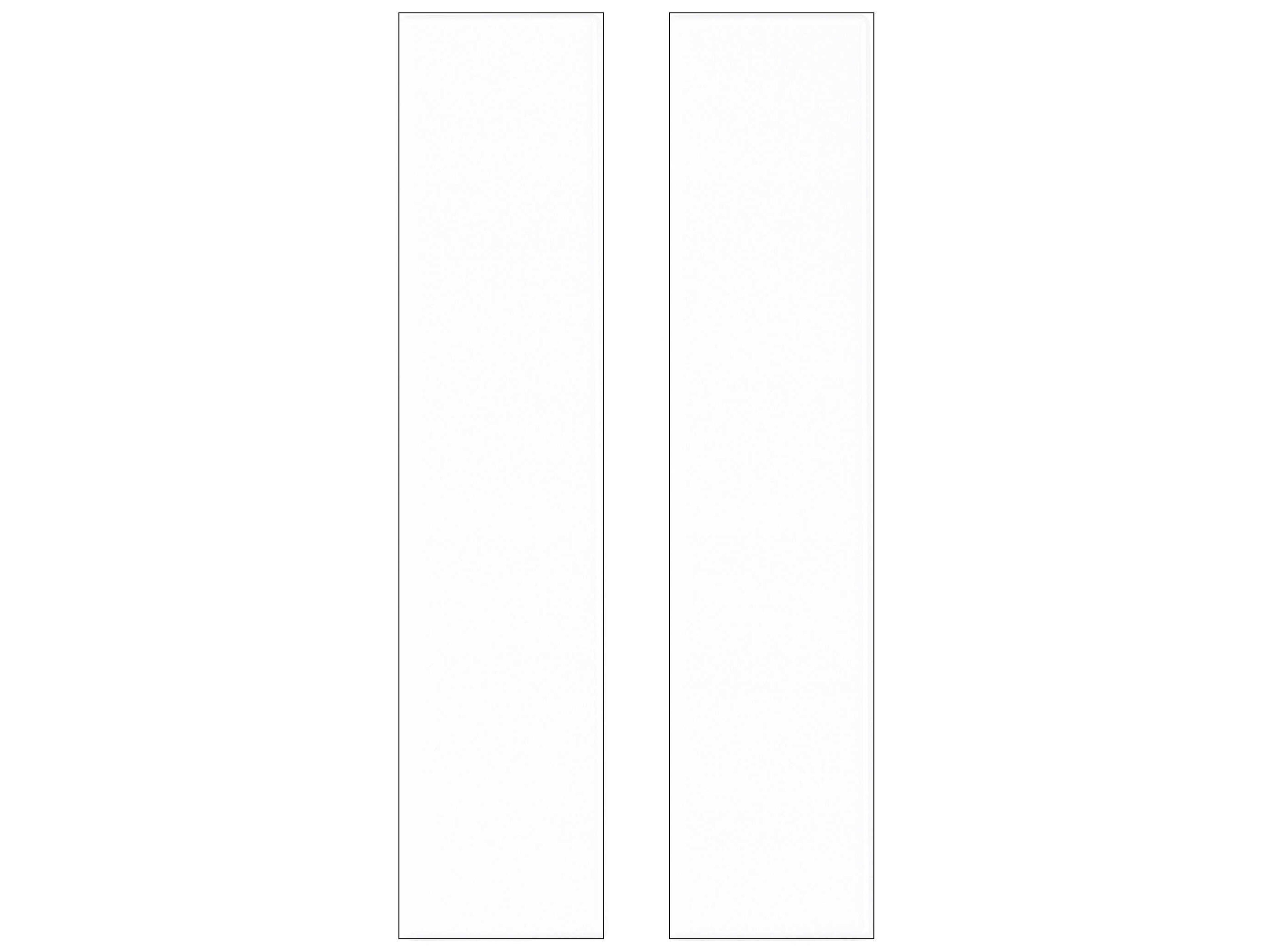 Address Blank Half Tile Set of 2