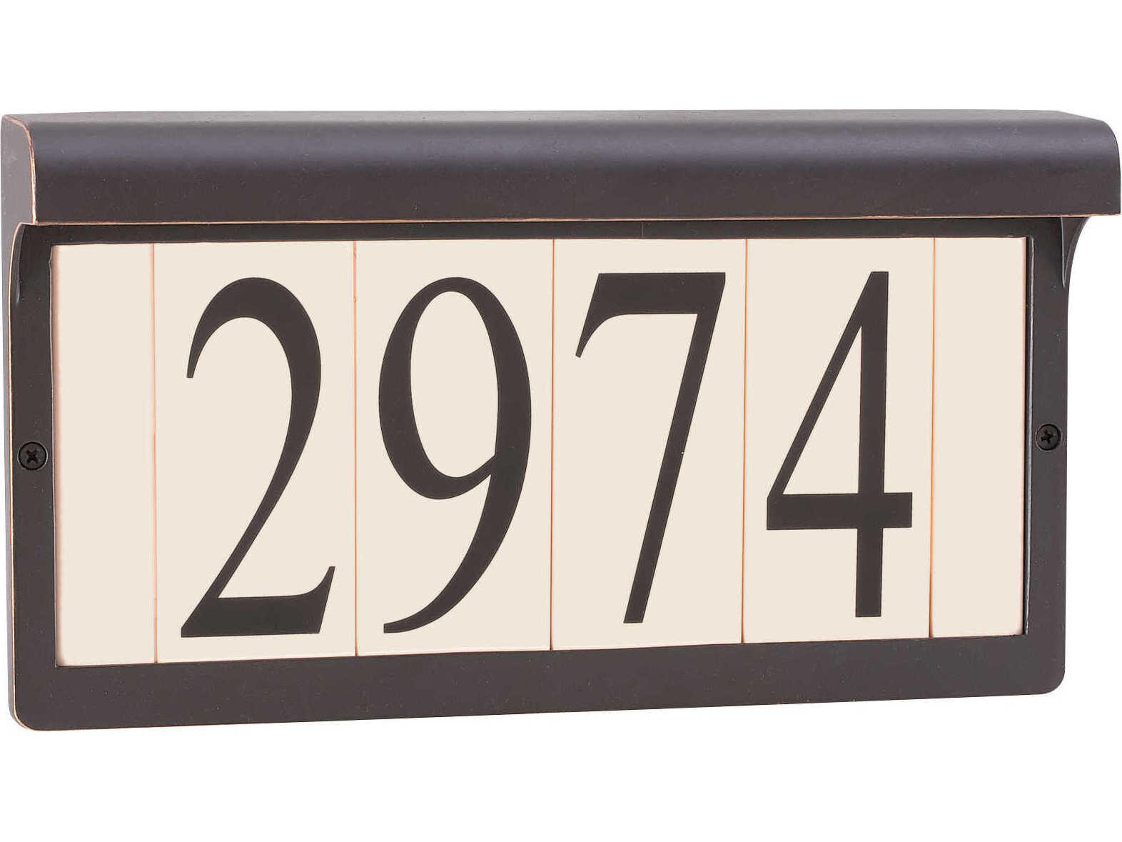 Address 4 - Light Outdoor Wall Light