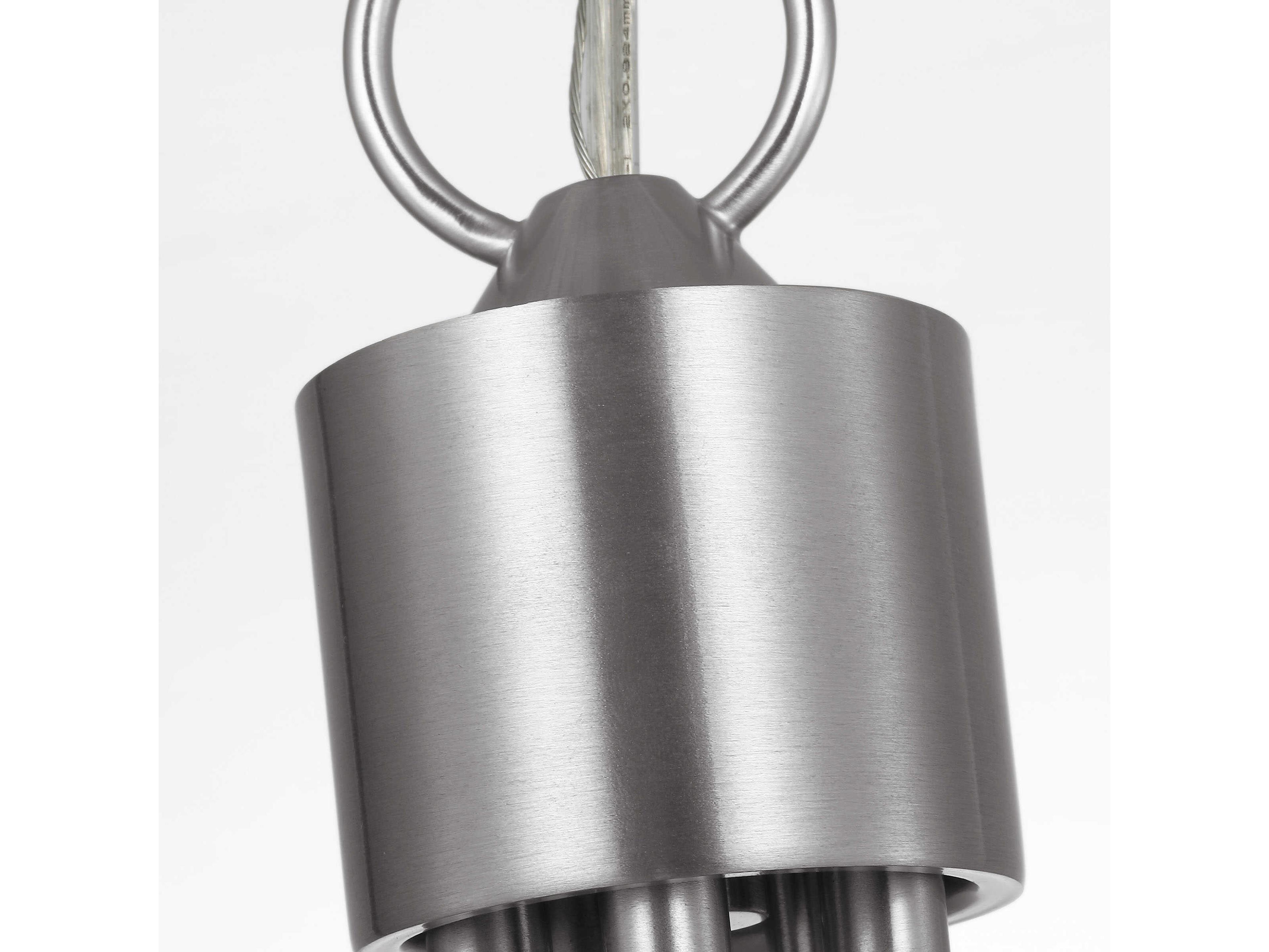 Generation Lighting Miles 5-Light Brushed Nickel Bell Chandelier