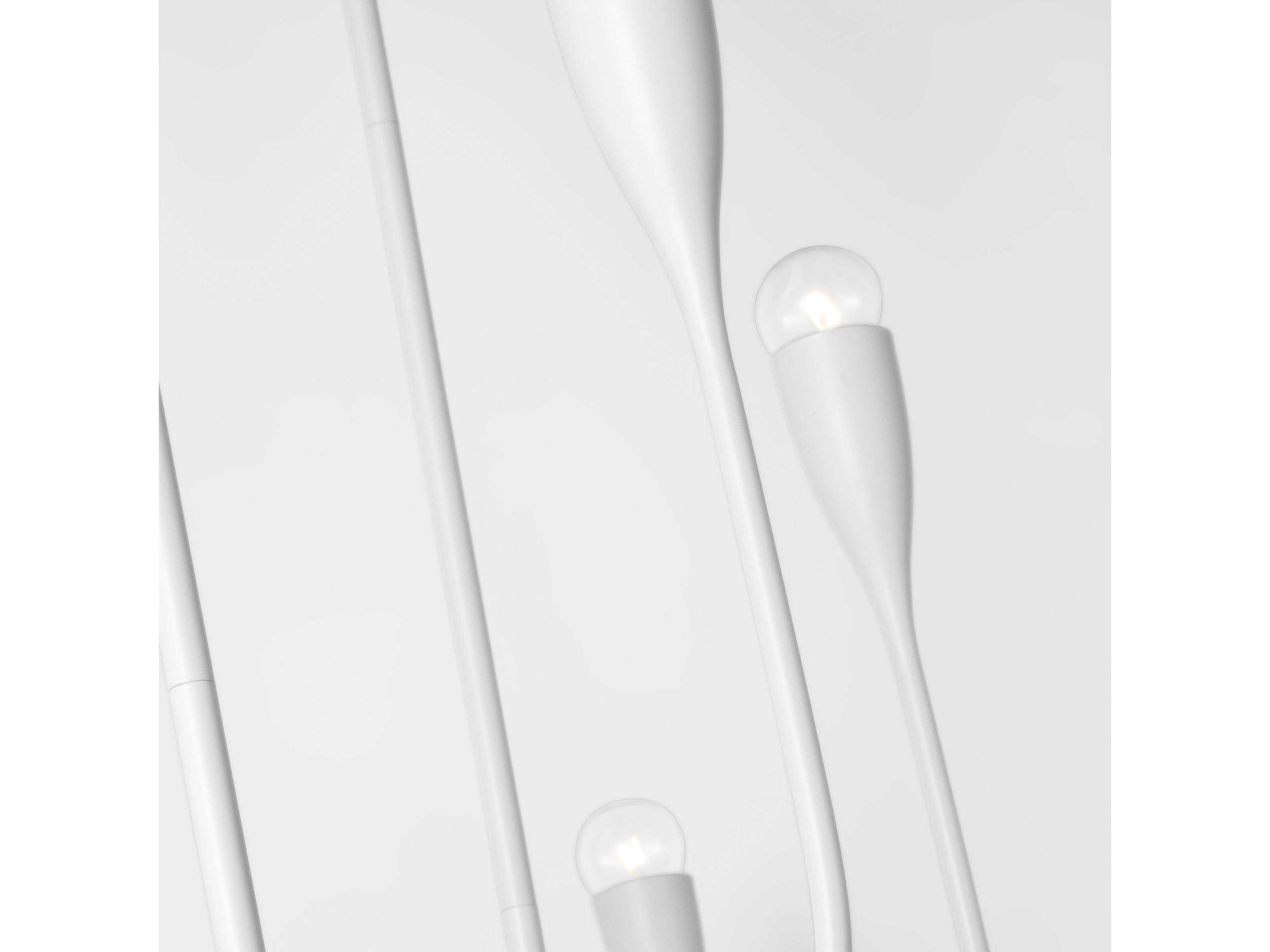 Generation Lighting Maya 6-Light Matte White Island Pendant