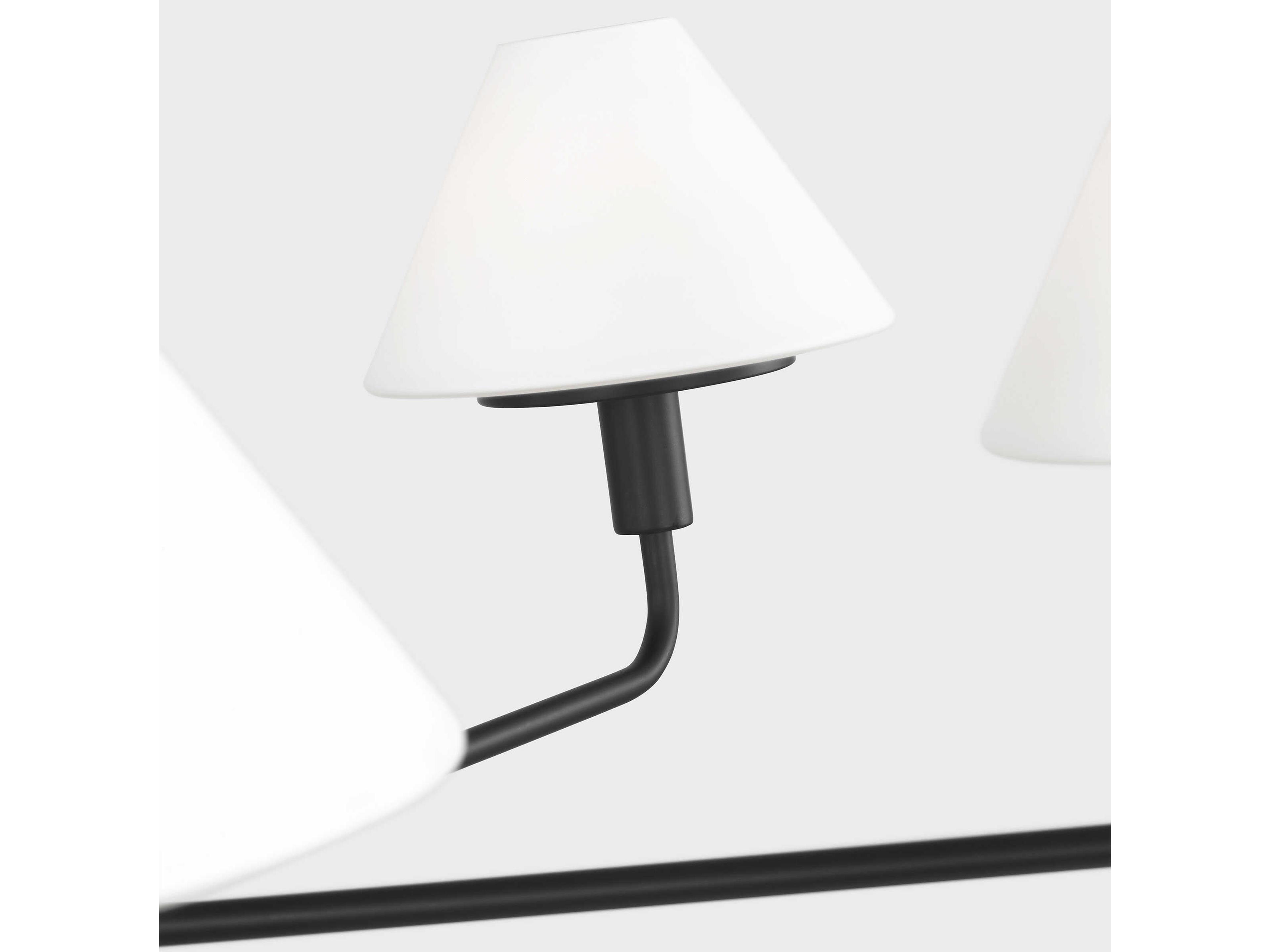 Generation Lighting Mendota 5-Light Midnight Black Chandelier