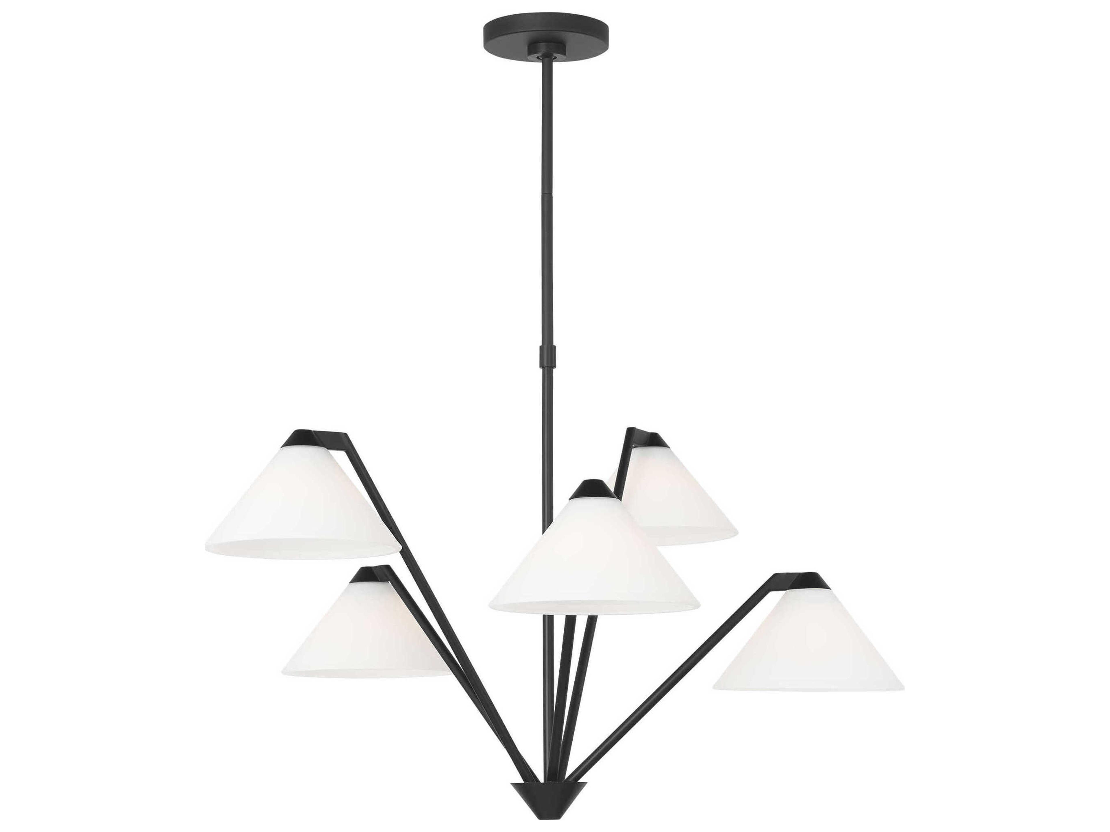 Werley 5-Light Midnight Black Chandelier