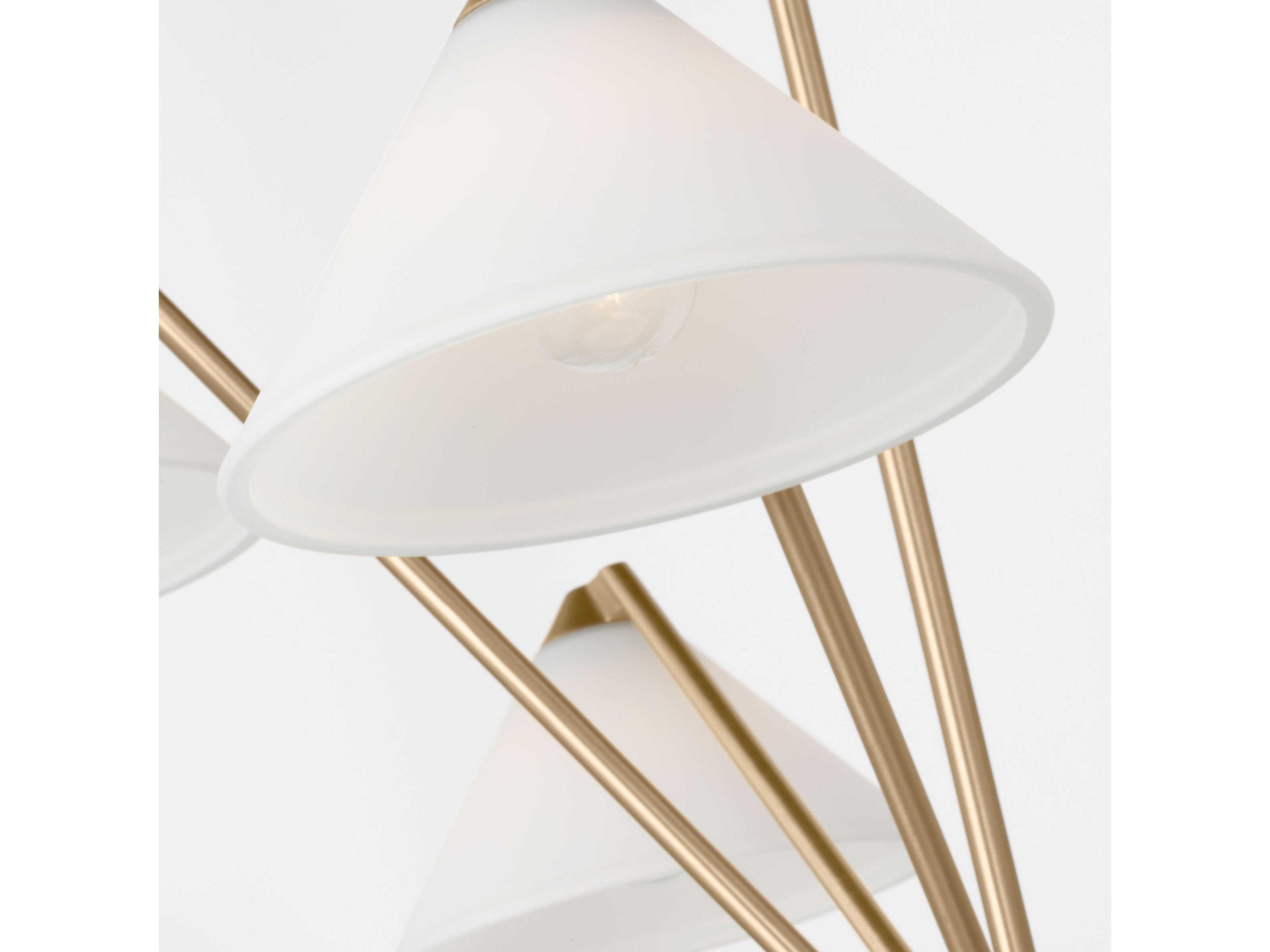 Generation Lighting Werley 5-Light Satin Brass Chandelier