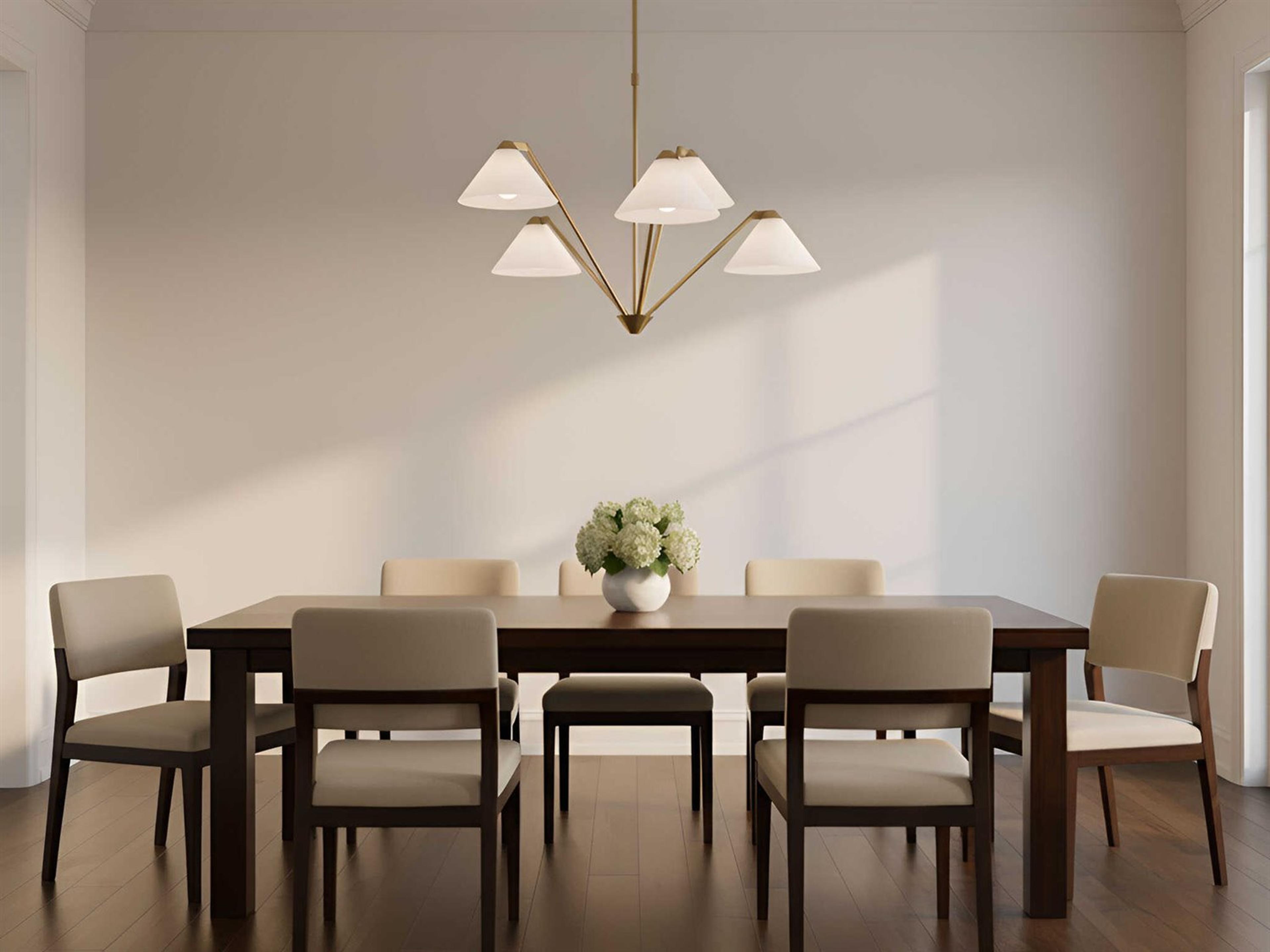 Generation Lighting Werley 5-Light Satin Brass Chandelier