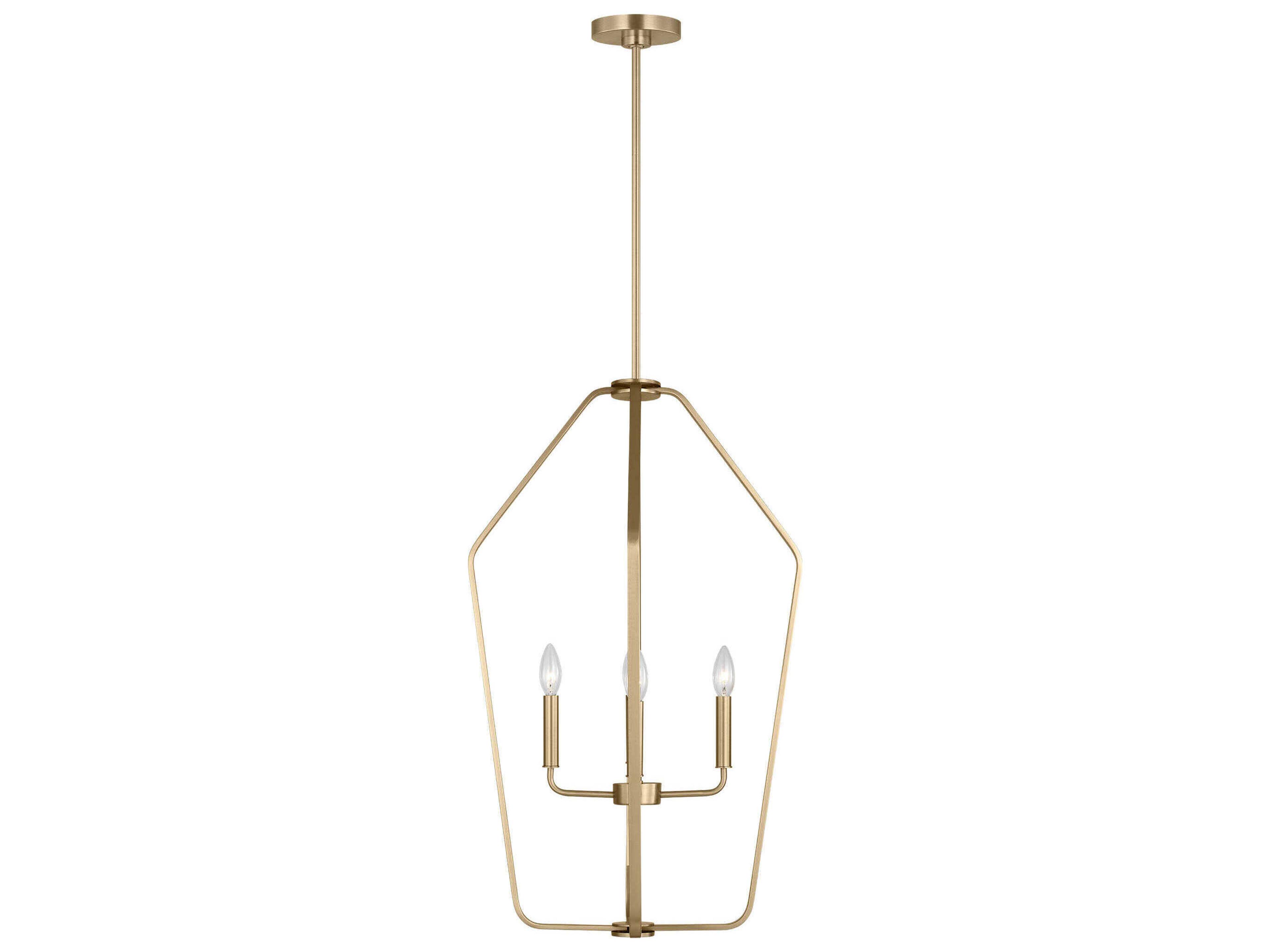 Generation Lighting Kennan 4-Light Satin Brass Chandelier