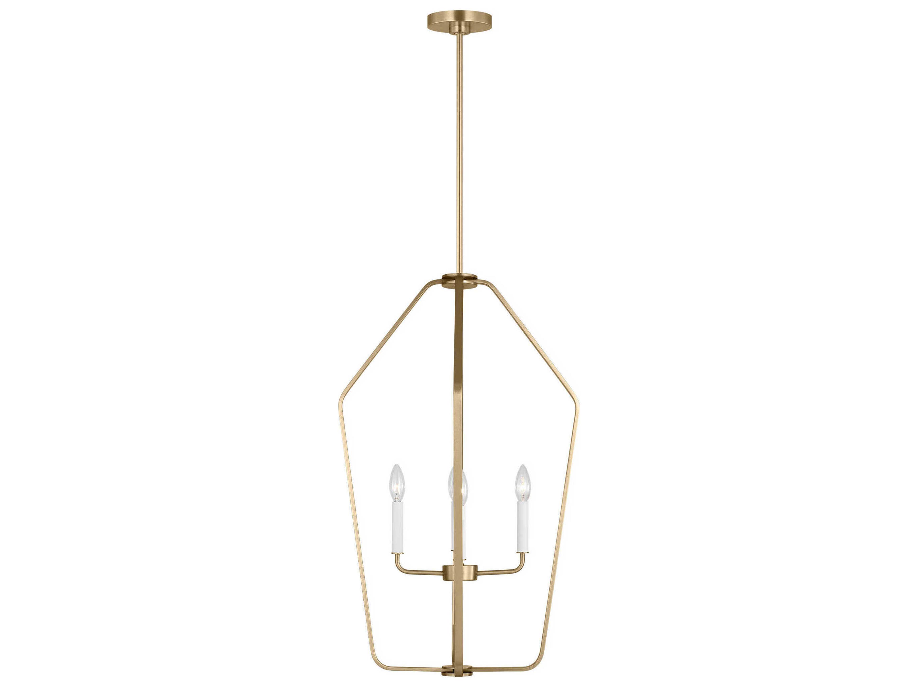 Generation Lighting Kennan 4-Light Satin Brass Chandelier