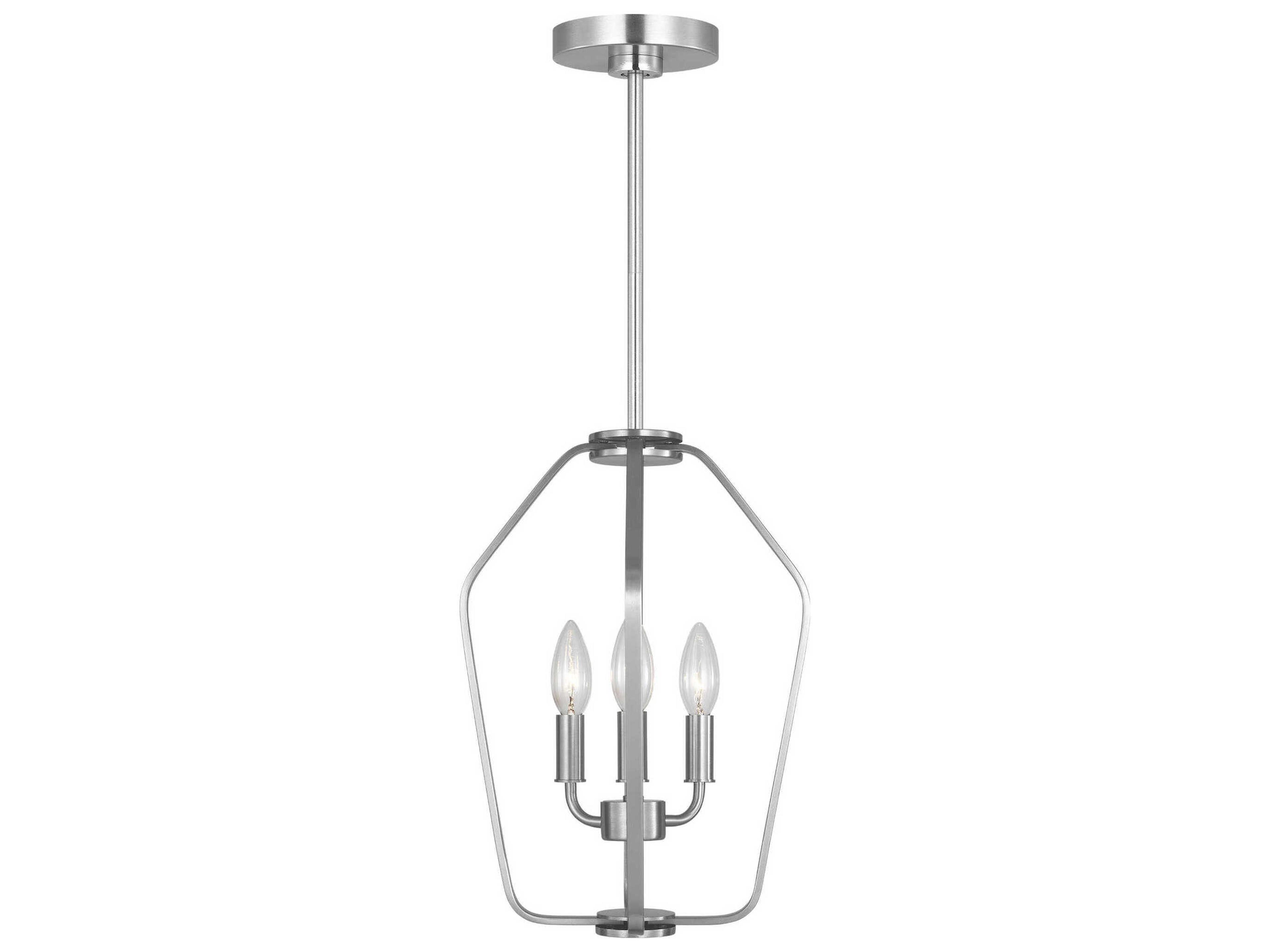 Generation Lighting Kennan 3-Light Brushed Nickel Chandelier