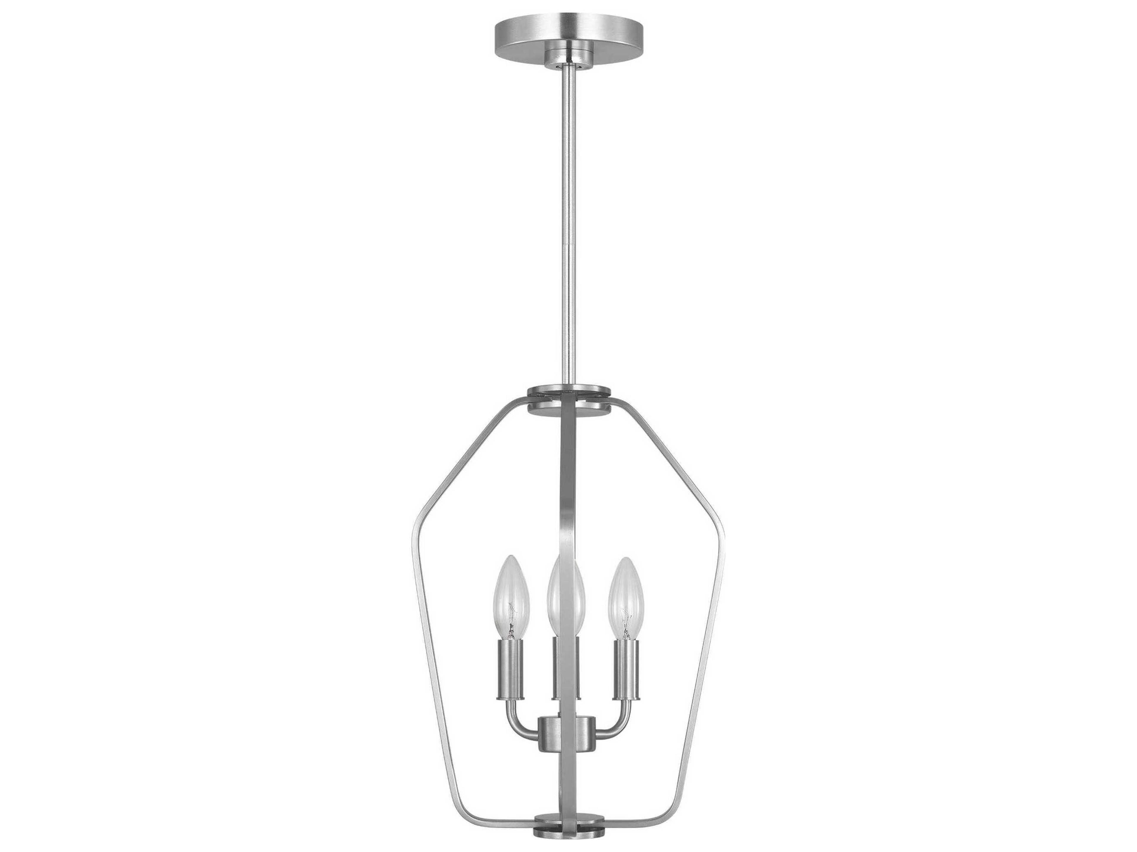 Generation Lighting Kennan 3-Light Brushed Nickel Chandelier