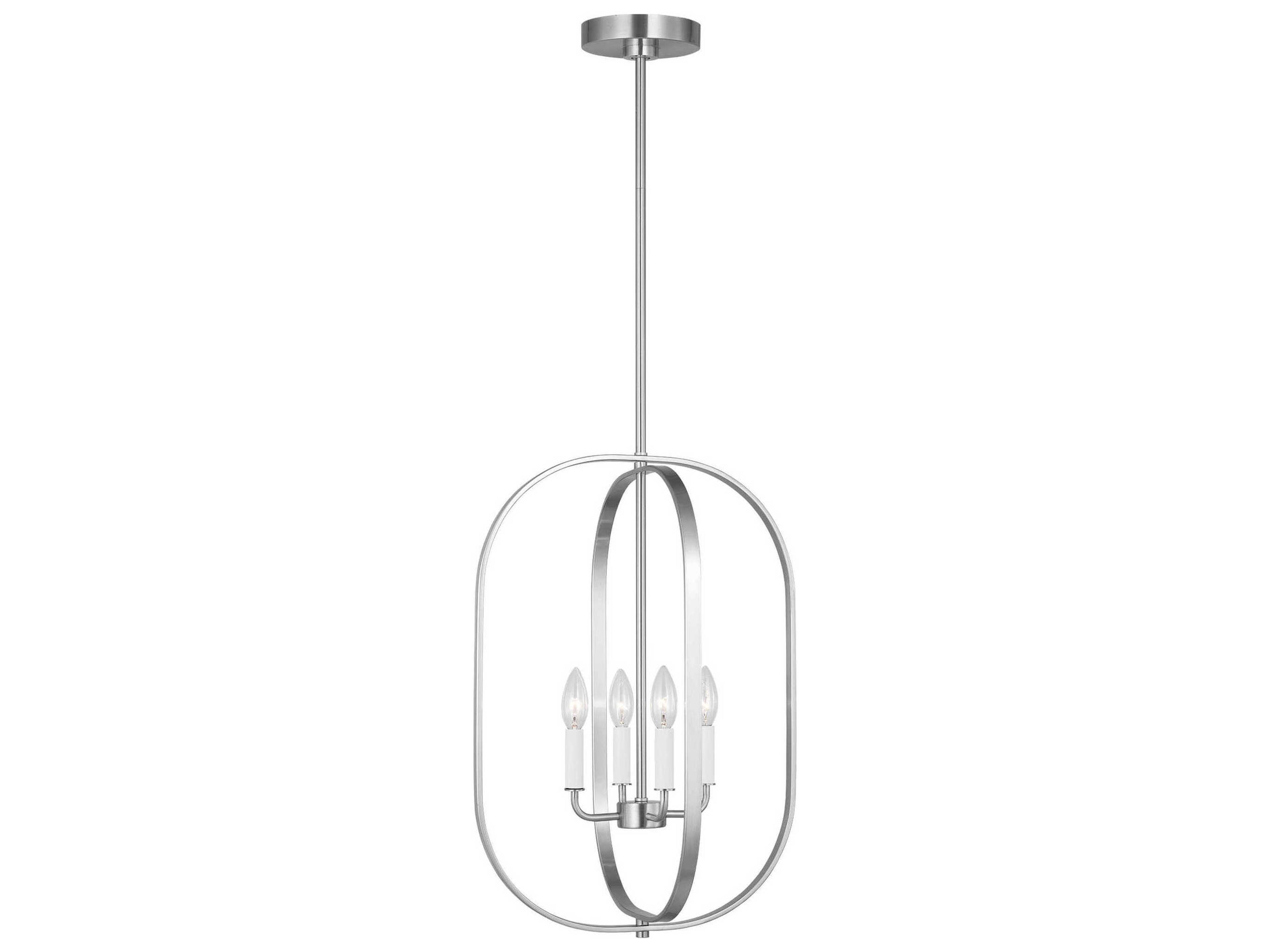 Generation Lighting Loretto 4-Light Brushed Nickel Chandelier