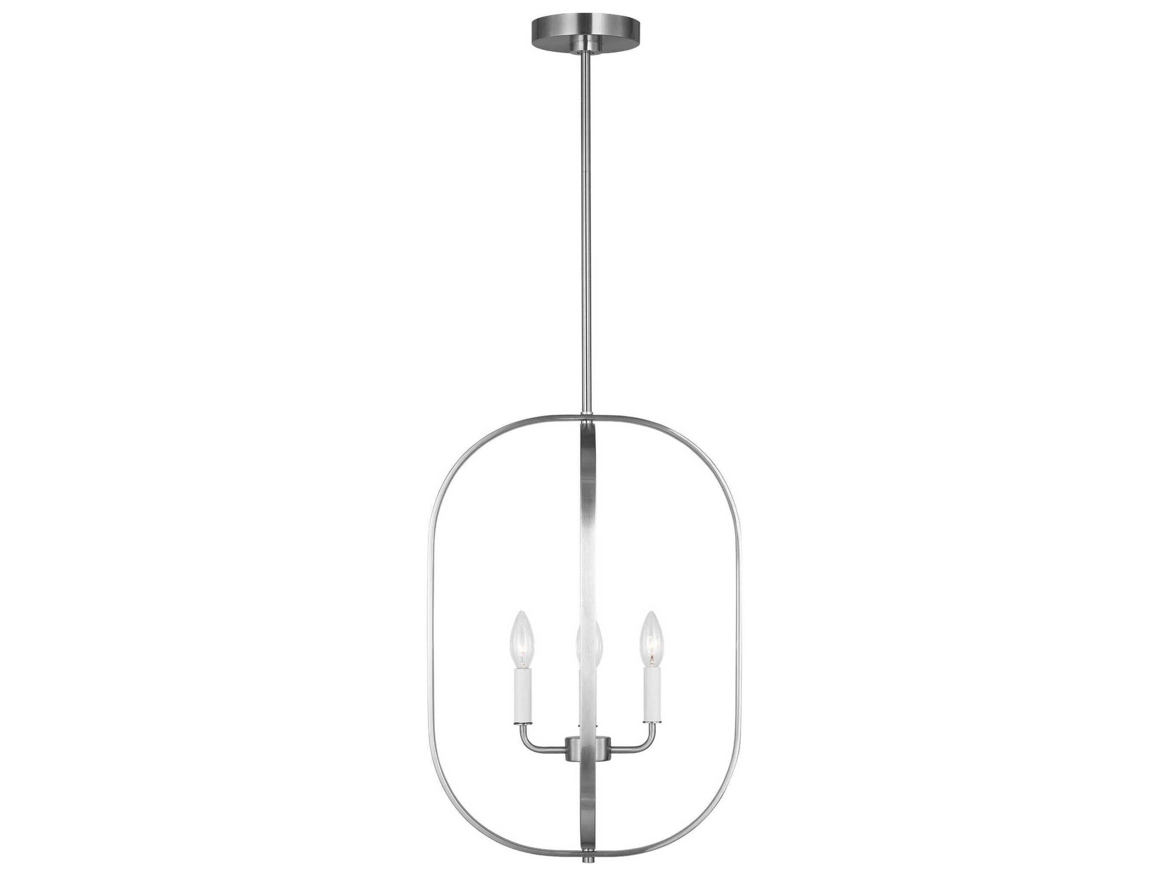 Generation Lighting Loretto 4-Light Brushed Nickel Chandelier