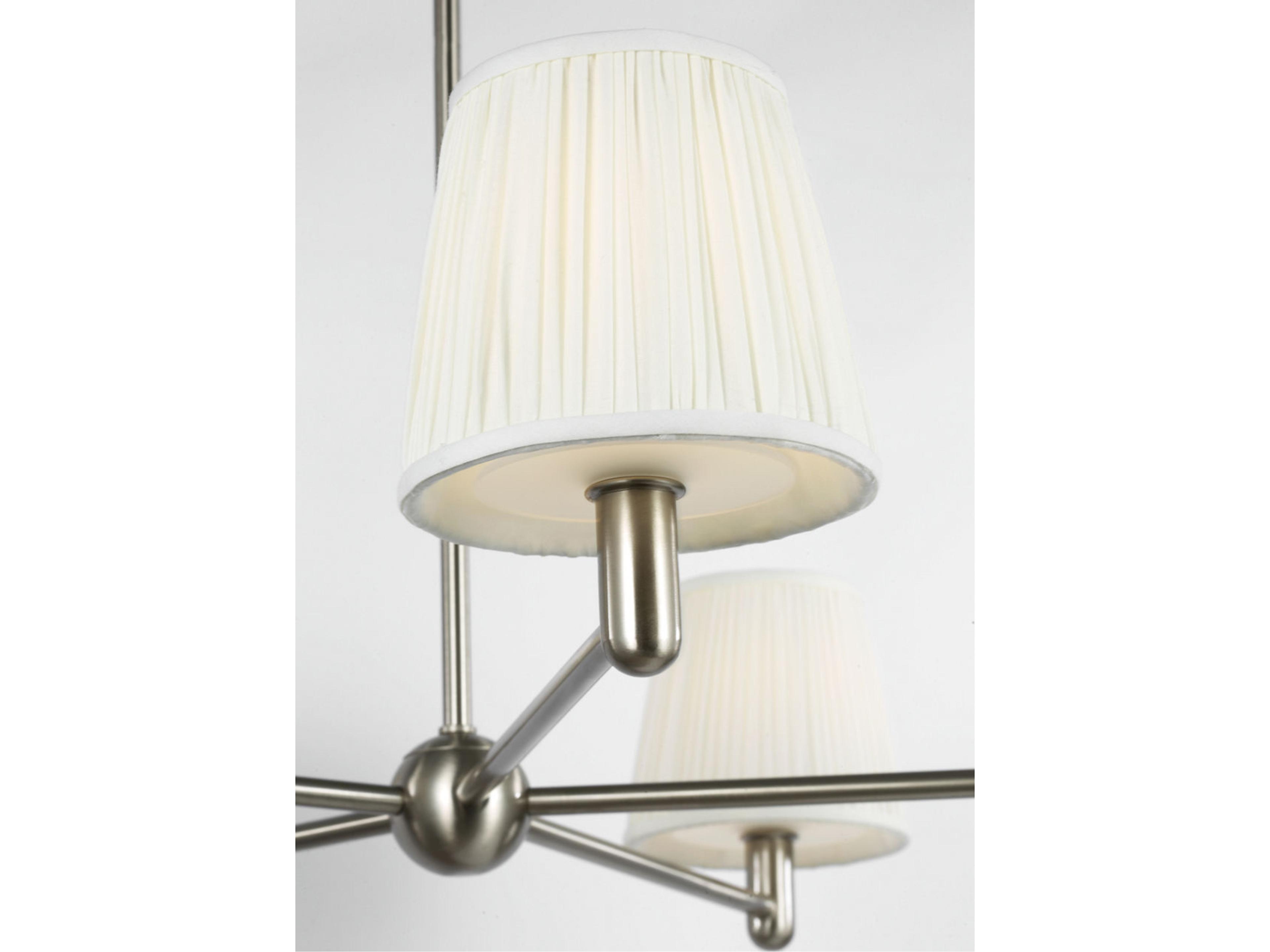 Generation Lighting Vilera 5-Light Brushed Nickel Chandelier
