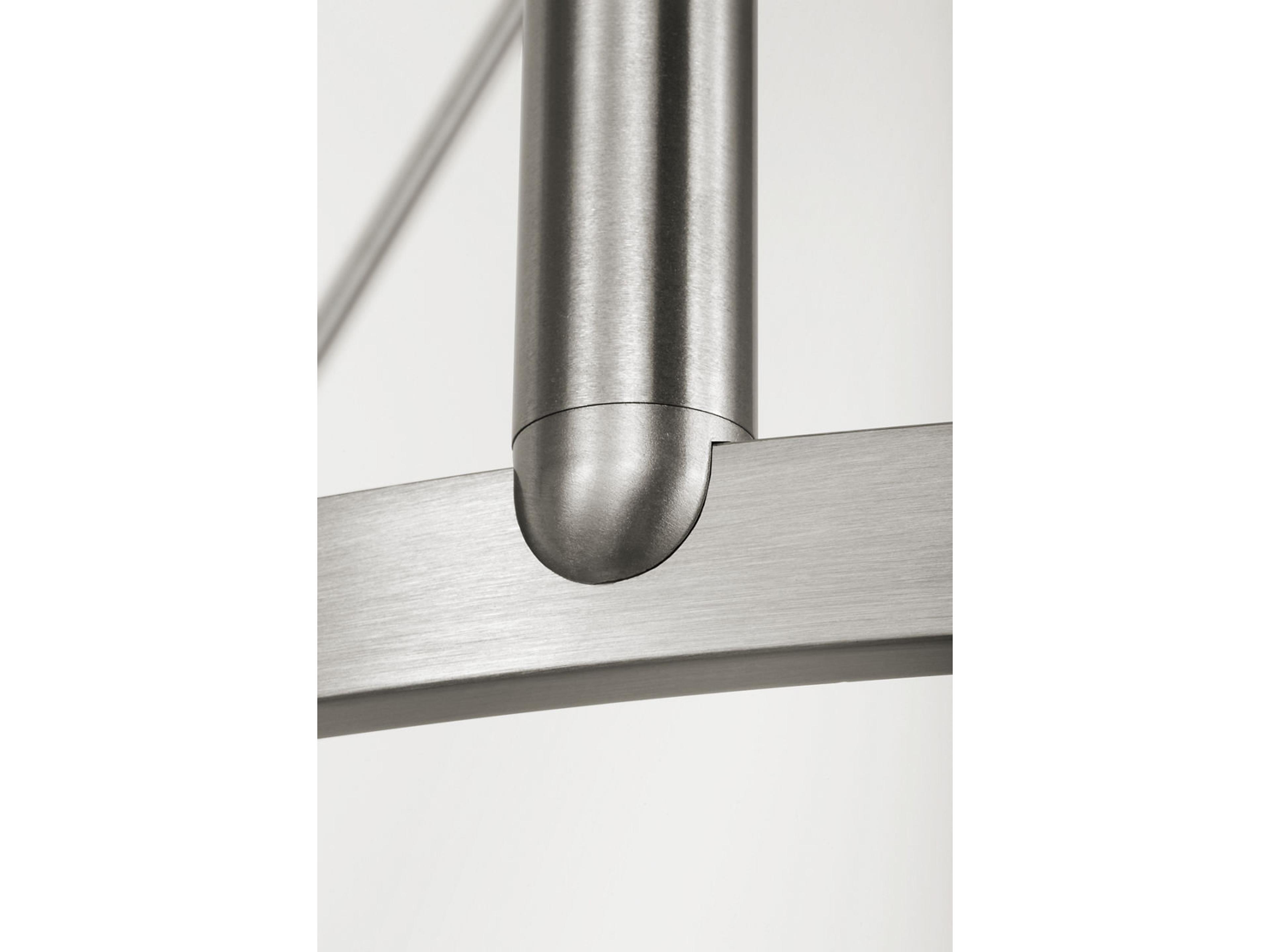 Generation Lighting Mirla 6-Light Brushed Nickel Candelabra Chandelier