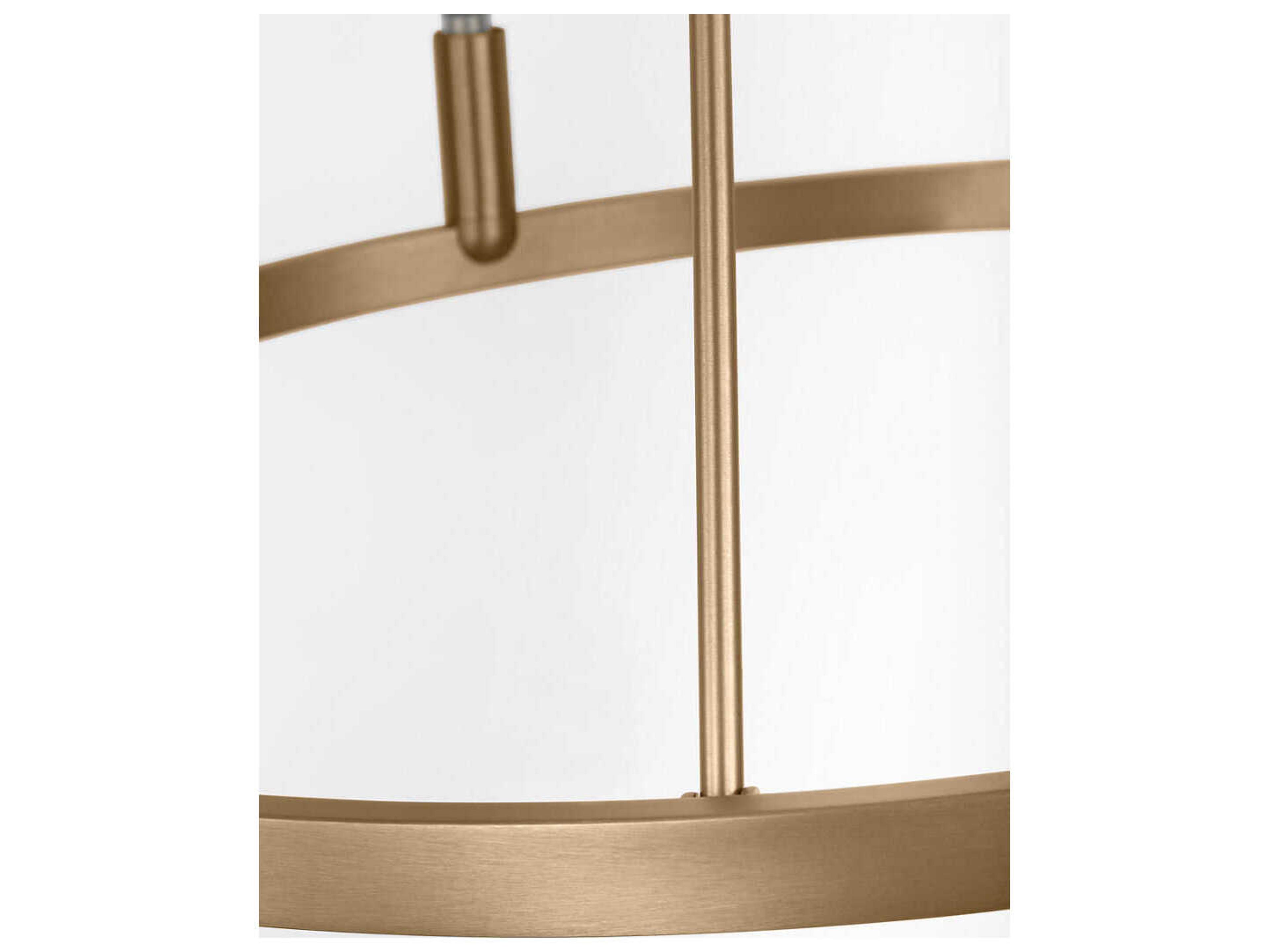 Generation Lighting Mirla 6-Light Satin Brass Candelabra Chandelier