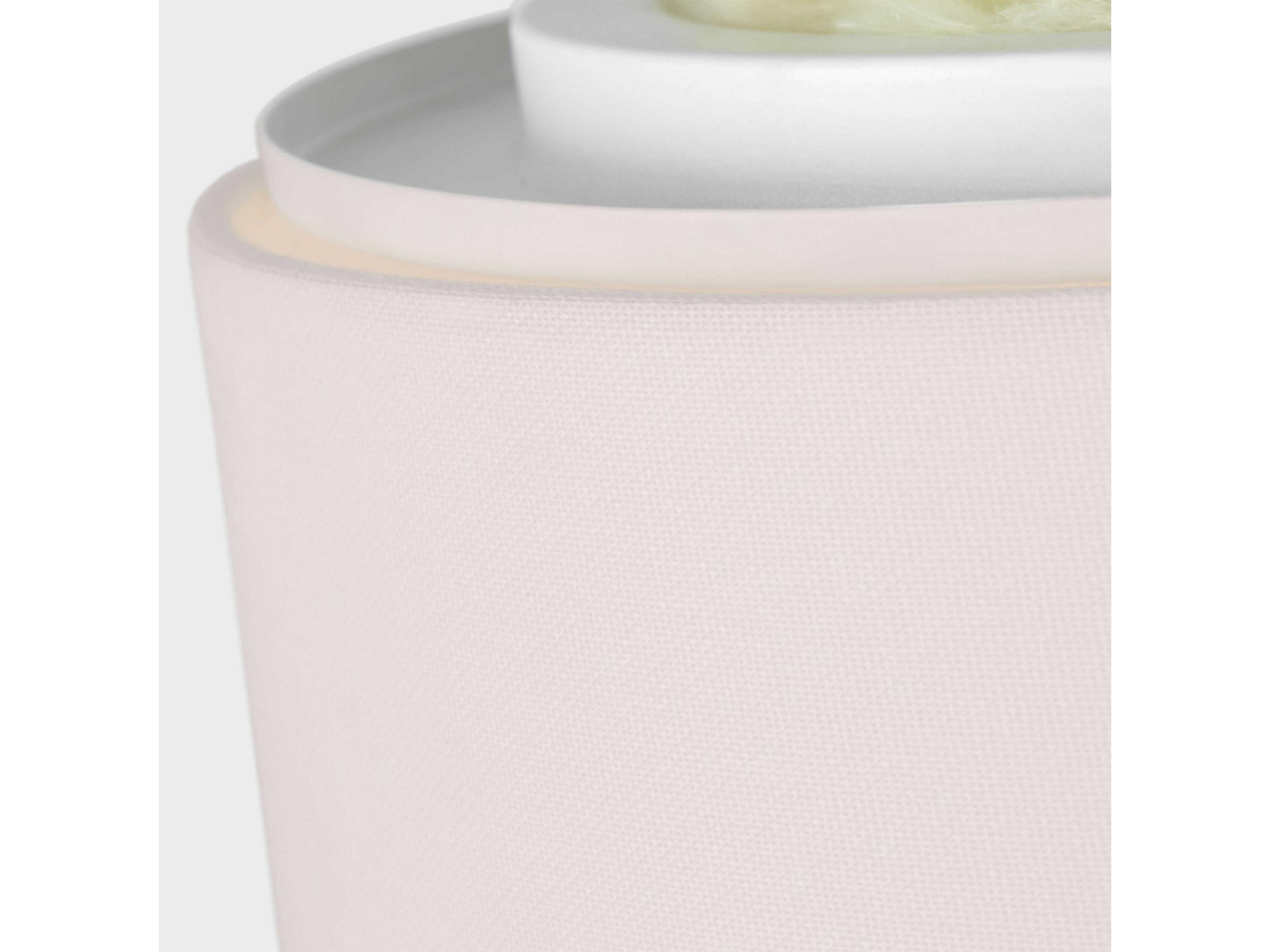 Generation Lighting Larson 3-Light Matte White Round Flush Mount