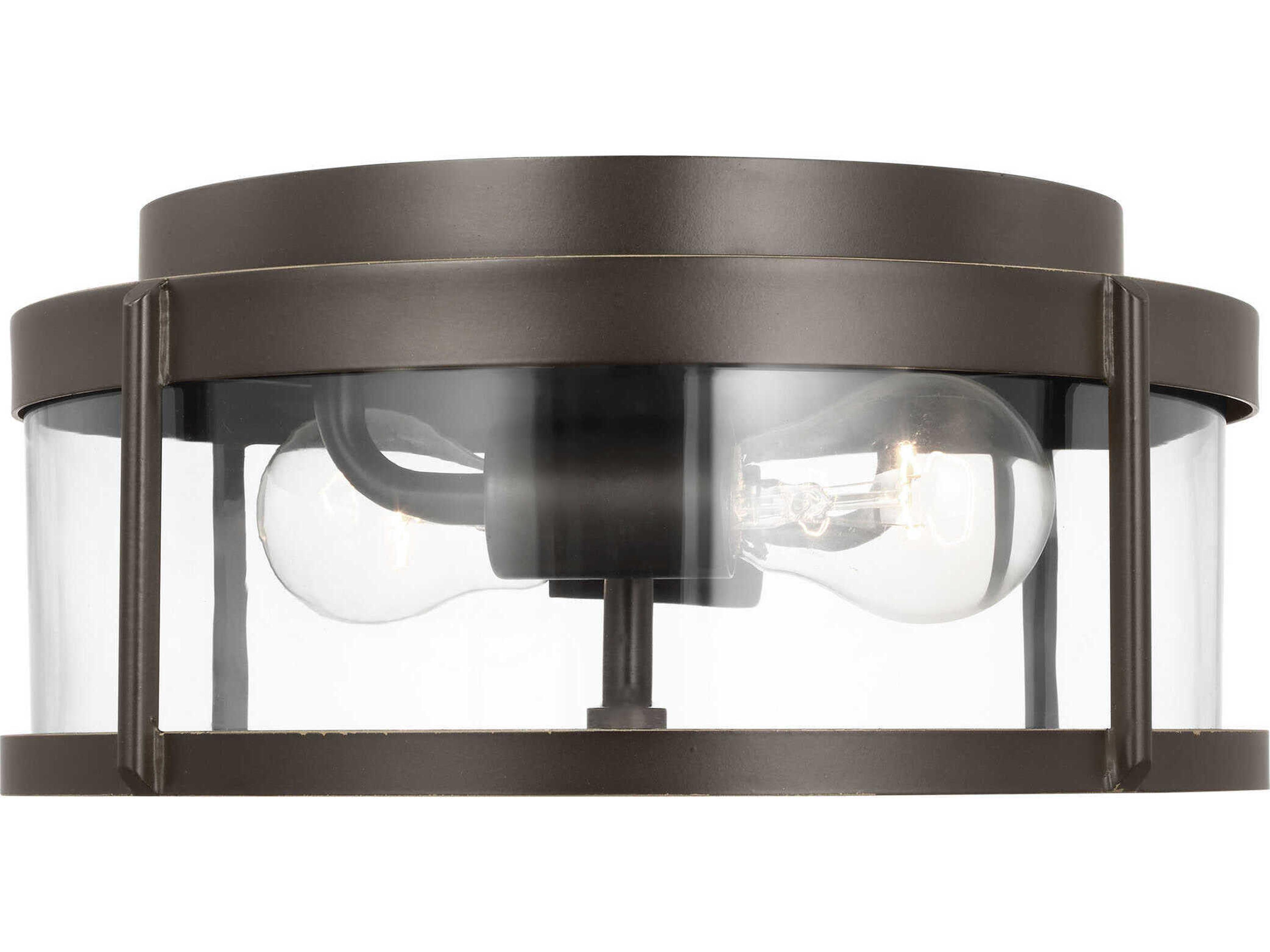 Generation Lighting Luning 2-Light Outdoor Ceiling Light