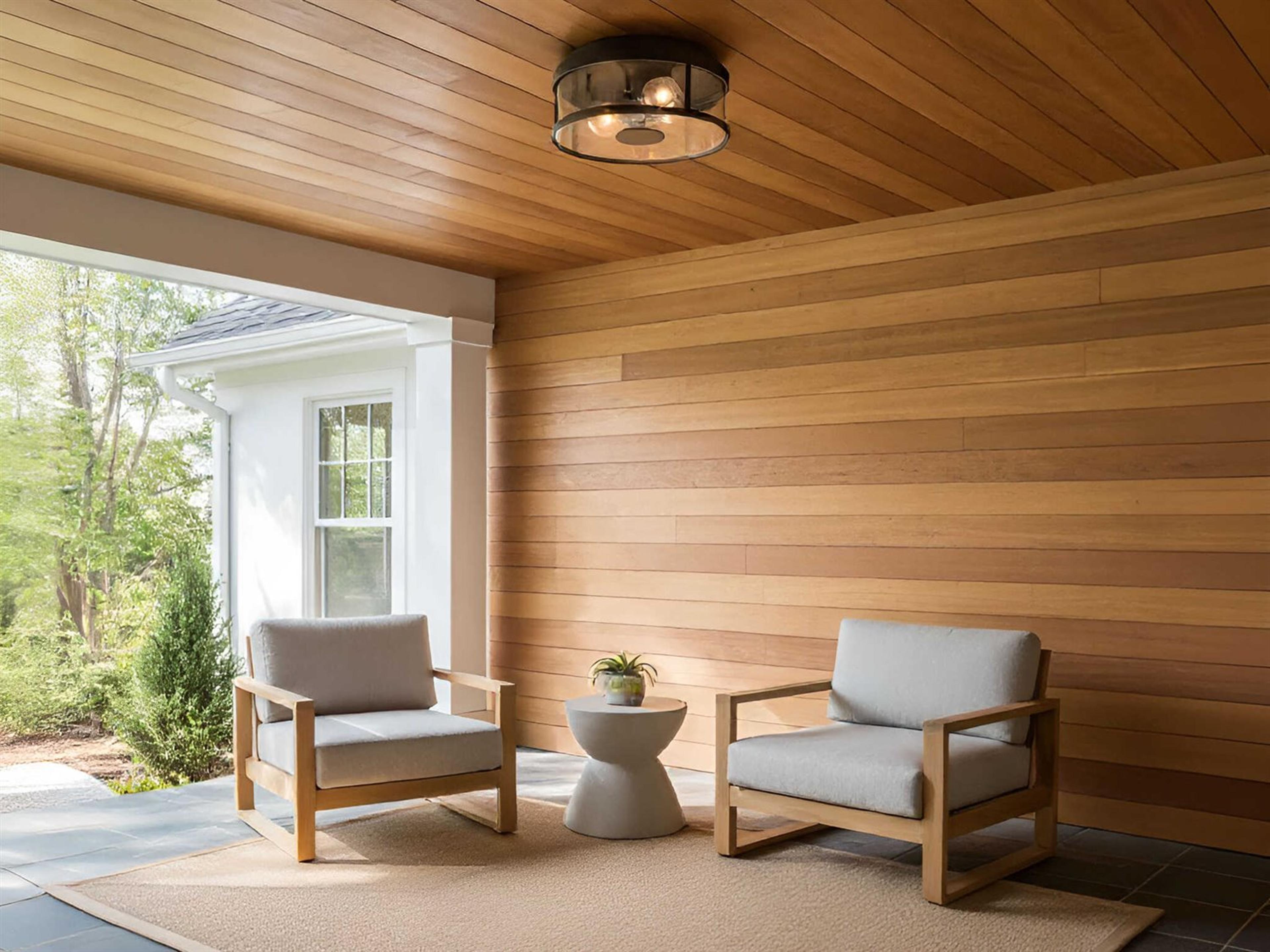 Generation Lighting Luning 2-Light Outdoor Ceiling Light