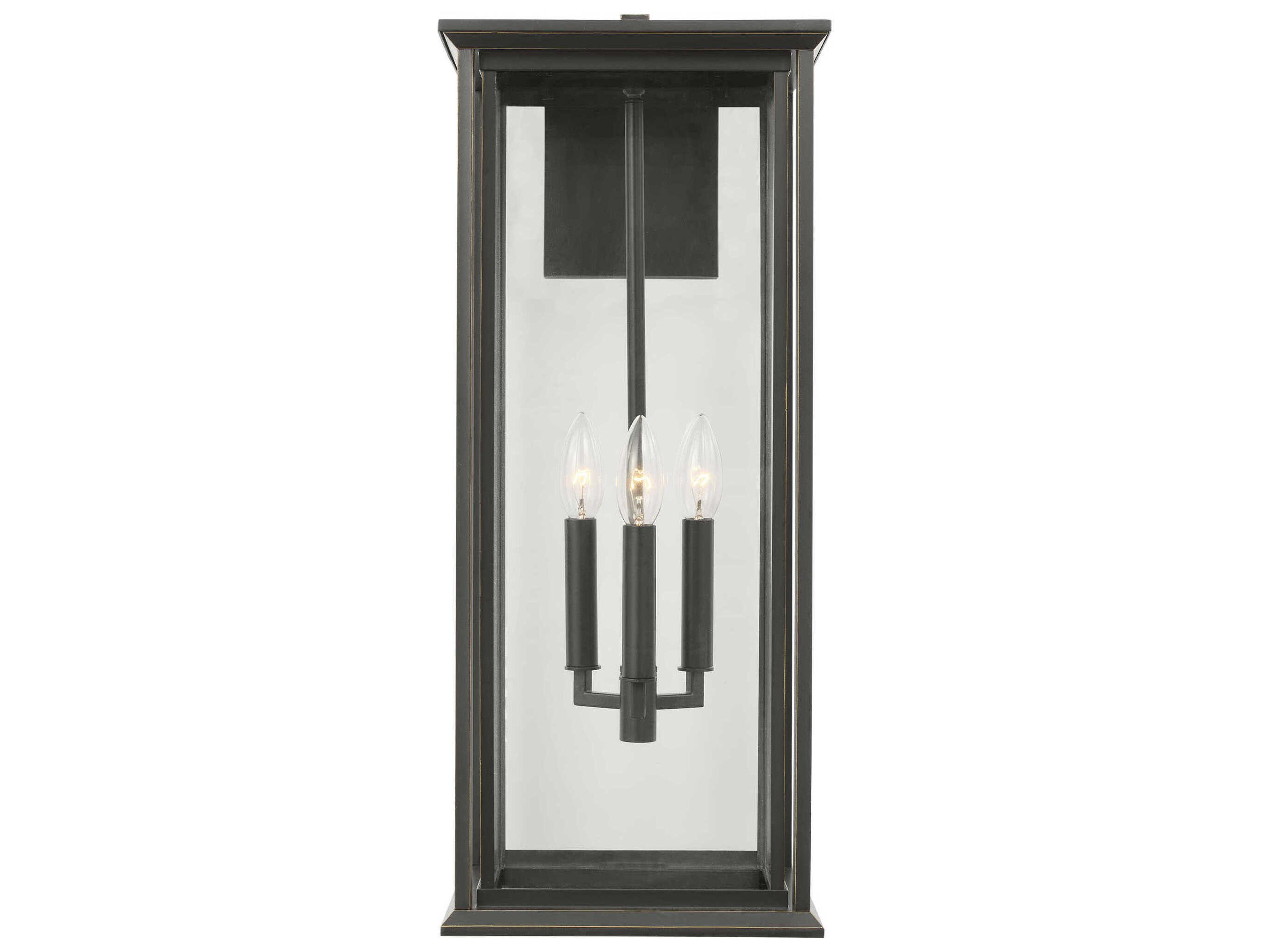 Generation Lighting Audley 3-Light Outdoor Wall Light