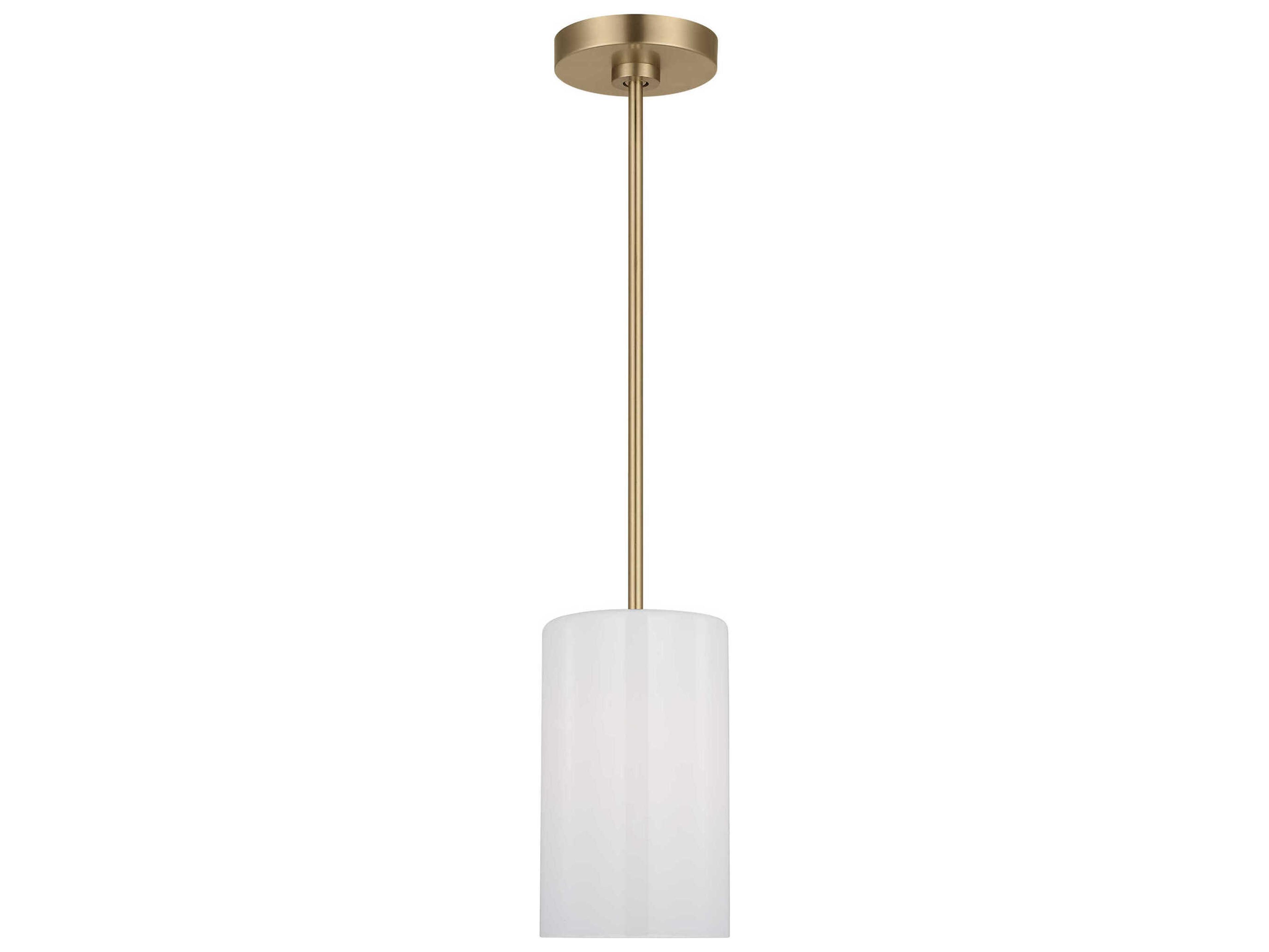 Rhett 1-Light Satin Bronze Cylinder Mini Pendant