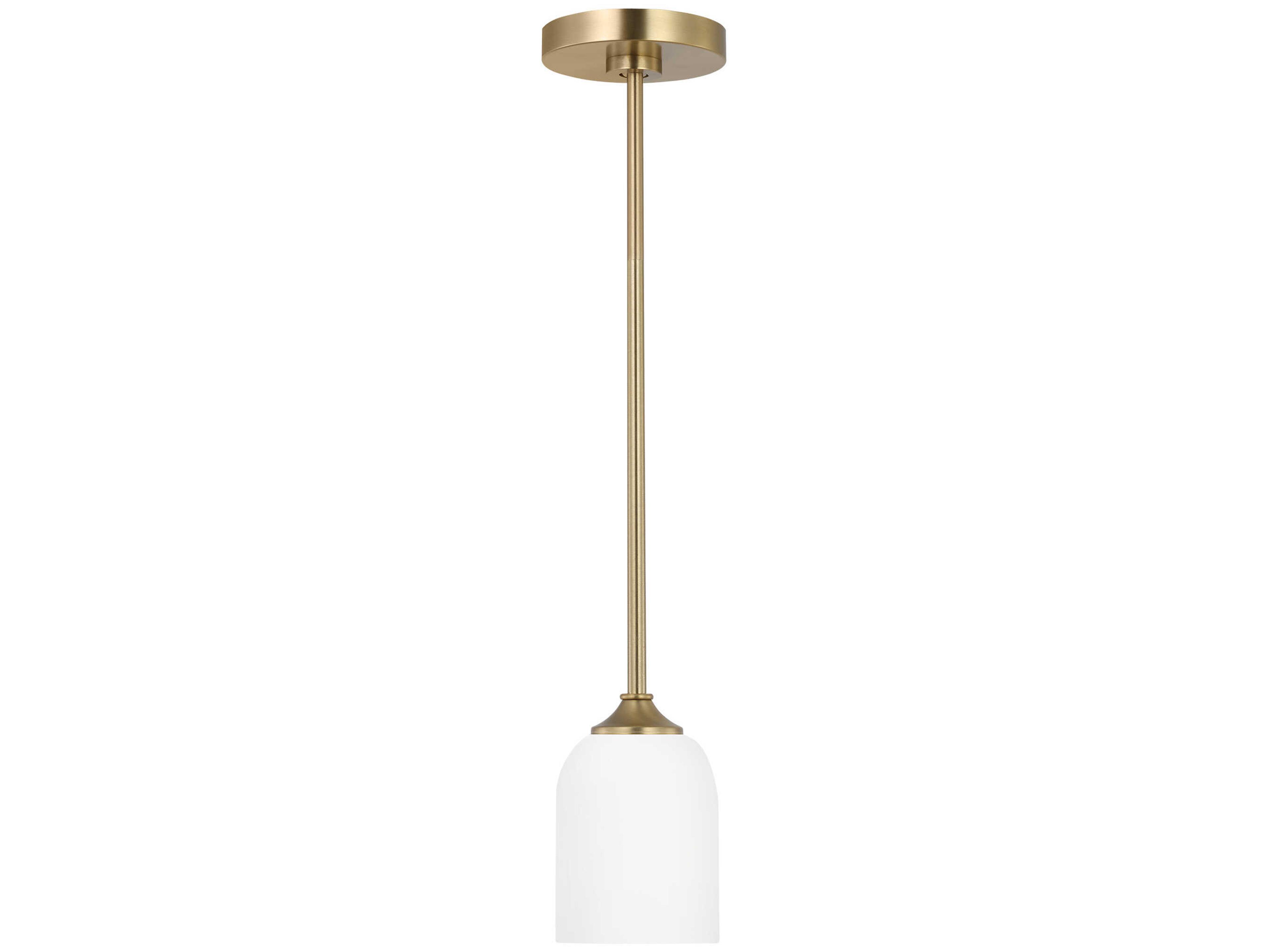 Generation Lighting Emile 1-Light Satin Bronze Mini Pendant