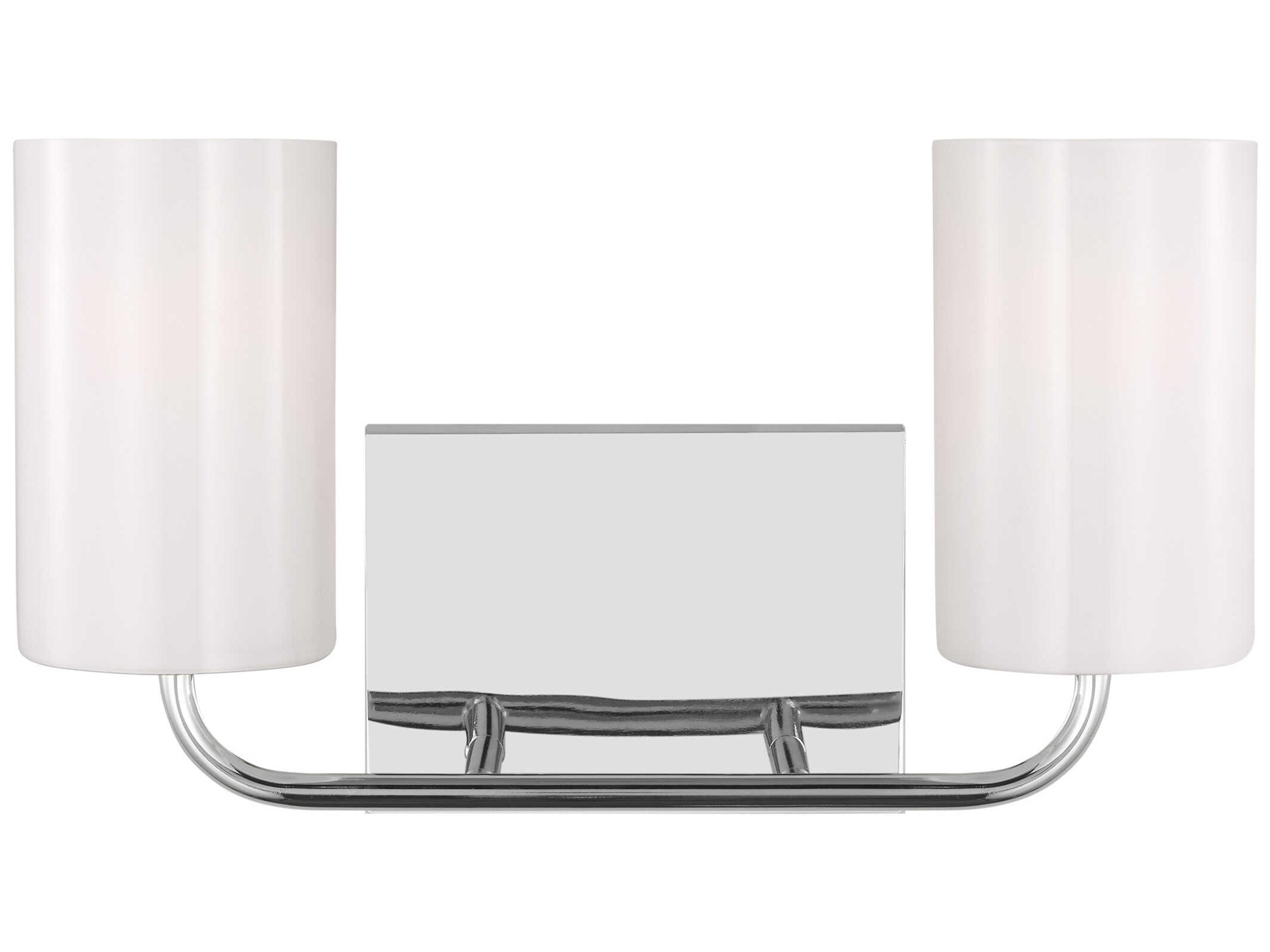 Generation Lighting Rhett 2-Light Chrome Vanity Light