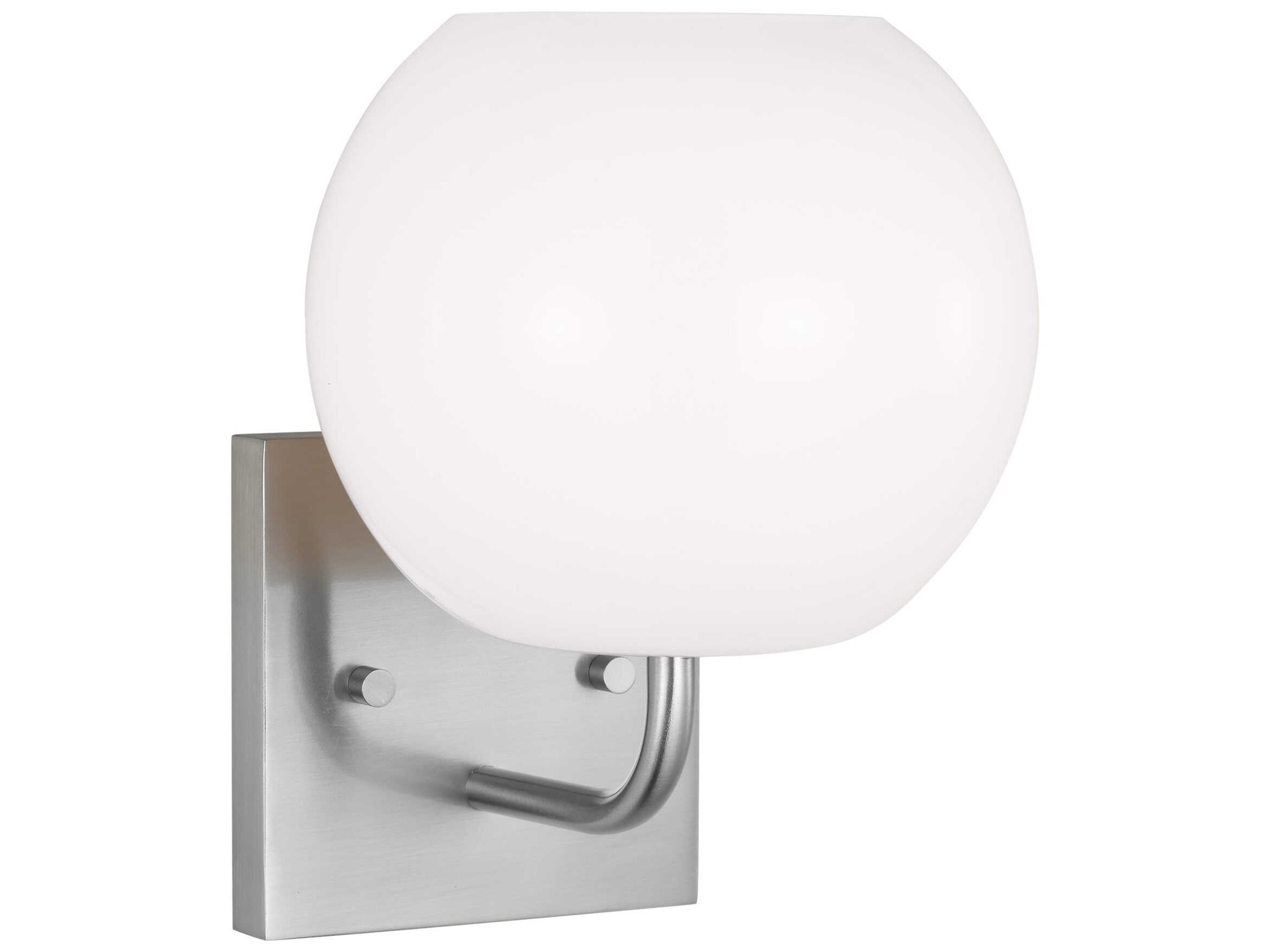 Rory 1-Light Brushed Steel Wall Sconce