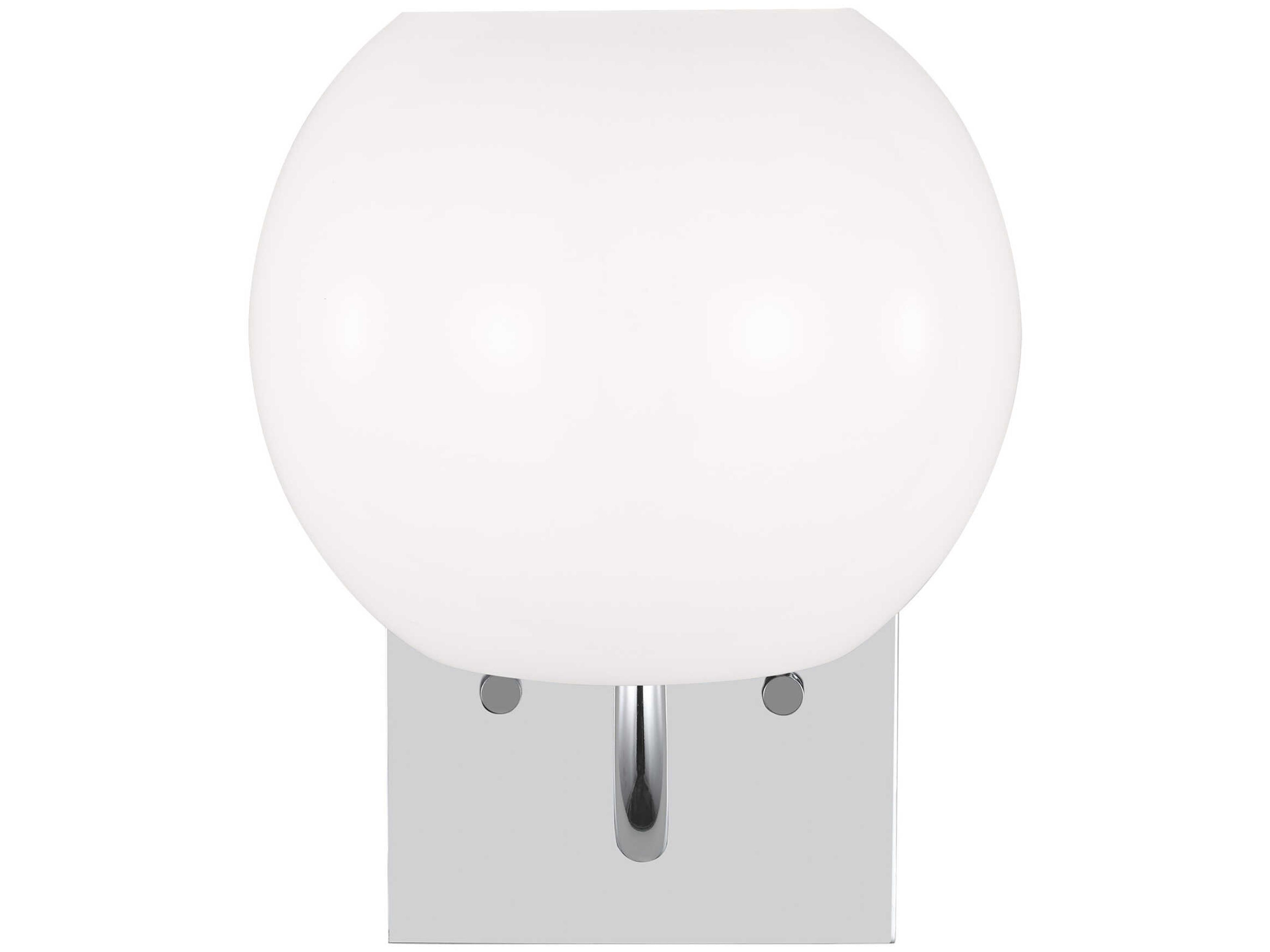 Generation Lighting Rory 1-Light Chrome Wall Sconce