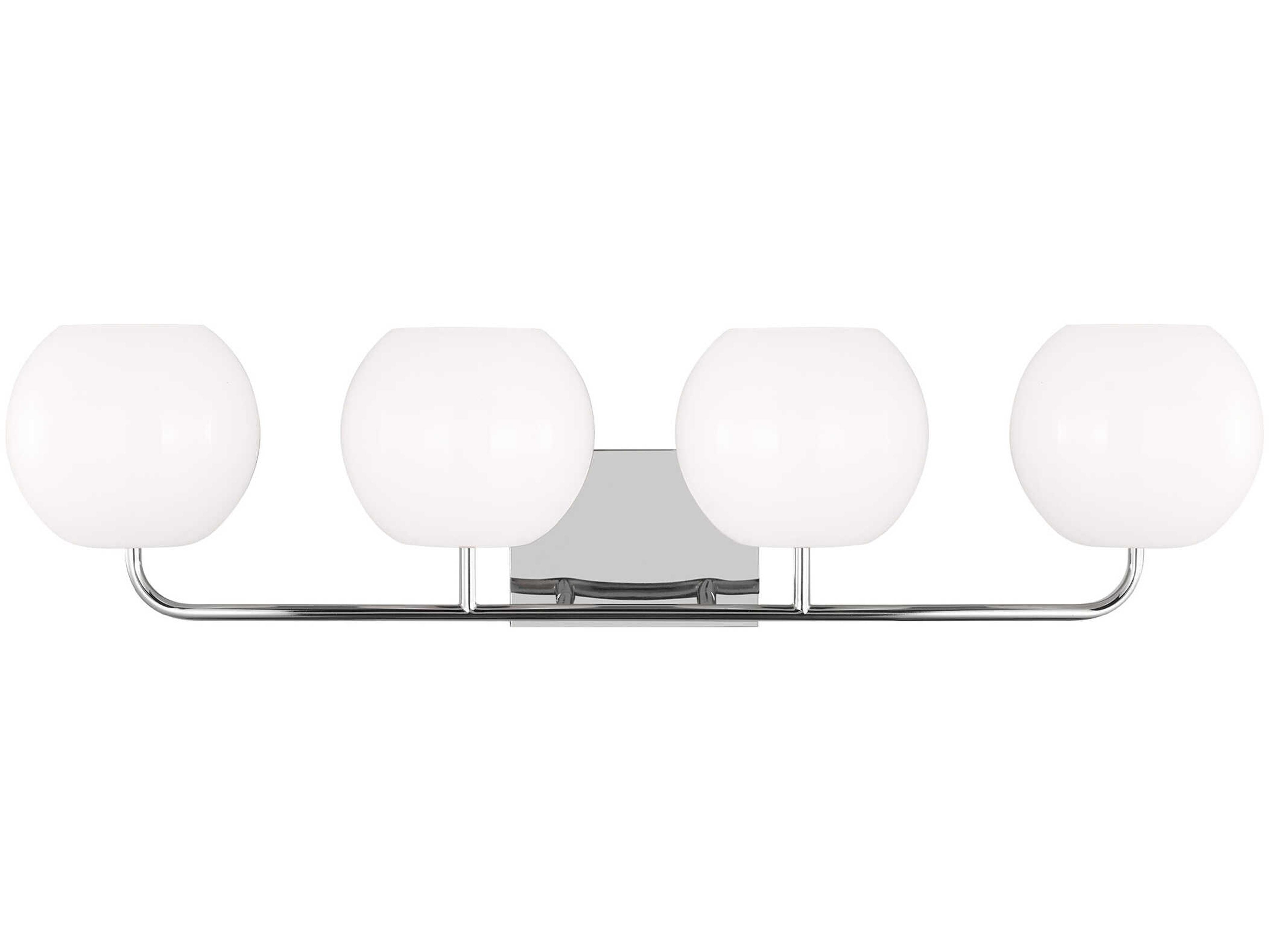 Rory 4-Light Chrome Vanity Light