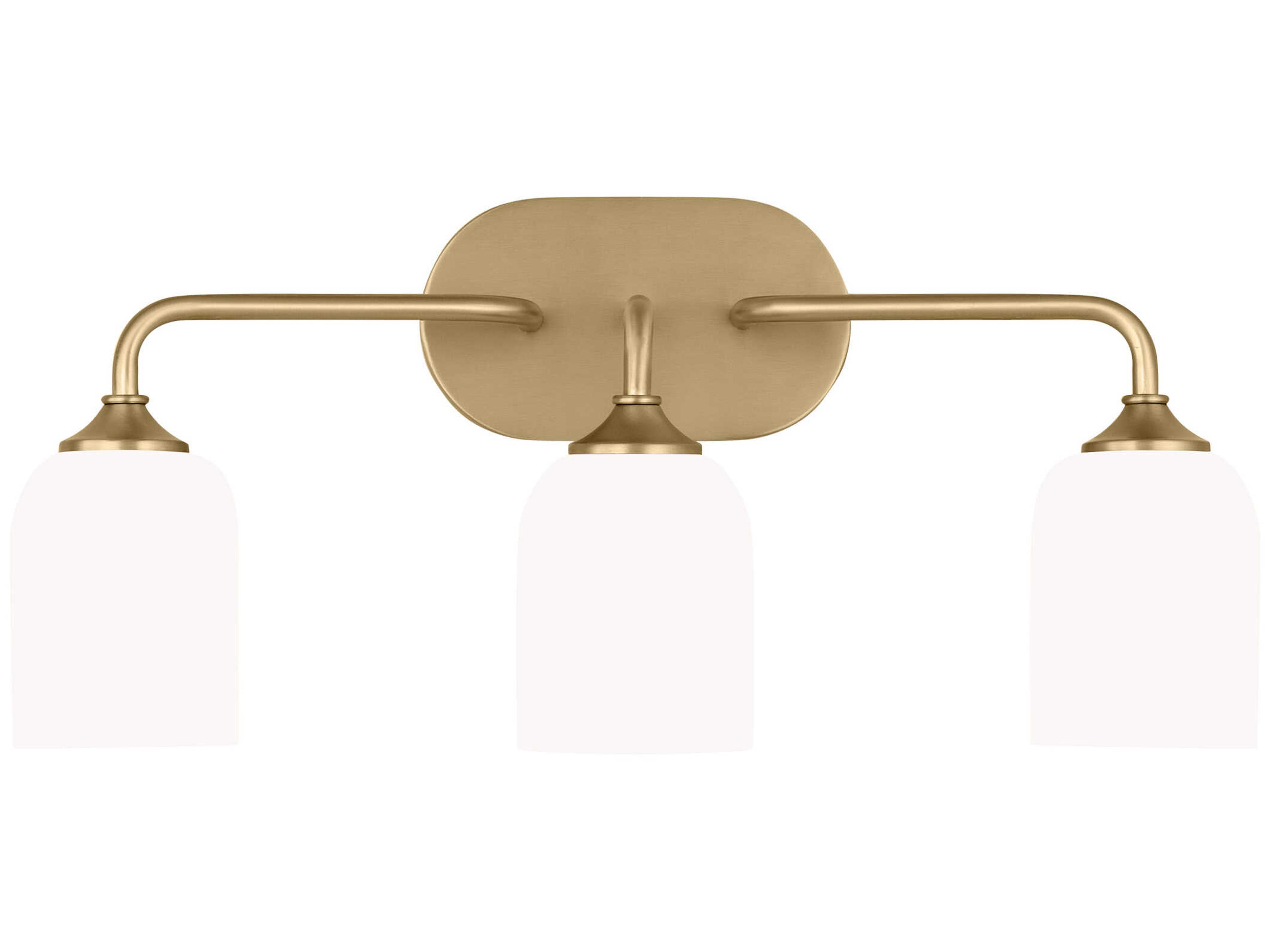 Generation Lighting Emile 3-Light Satin Bronze Vanity Light