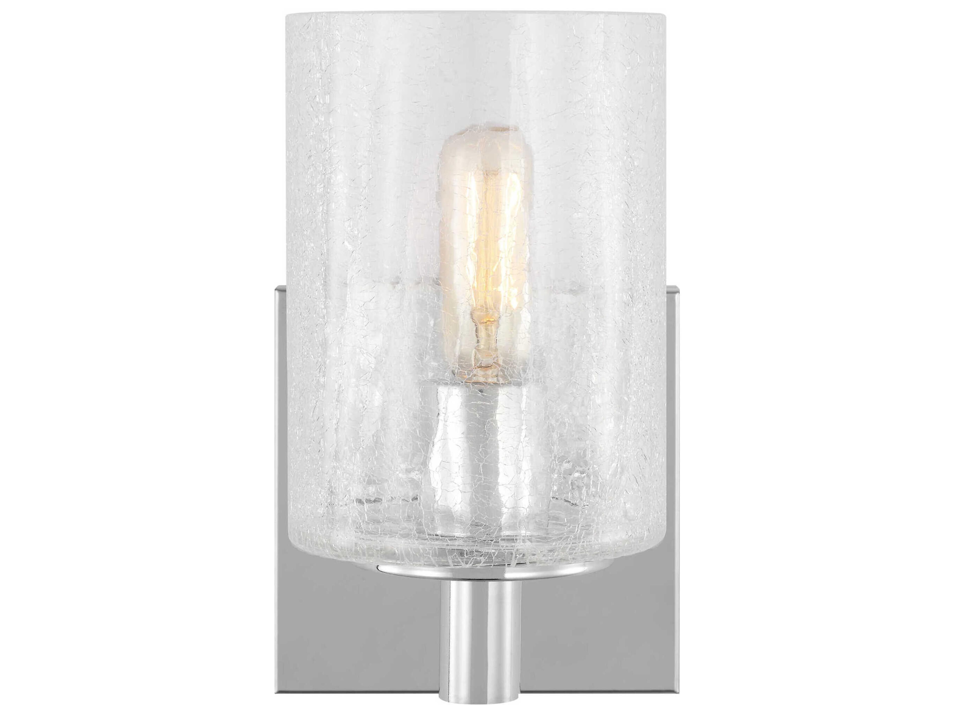 Generation Lighting Parker 1-Light Chrome Wall Sconce