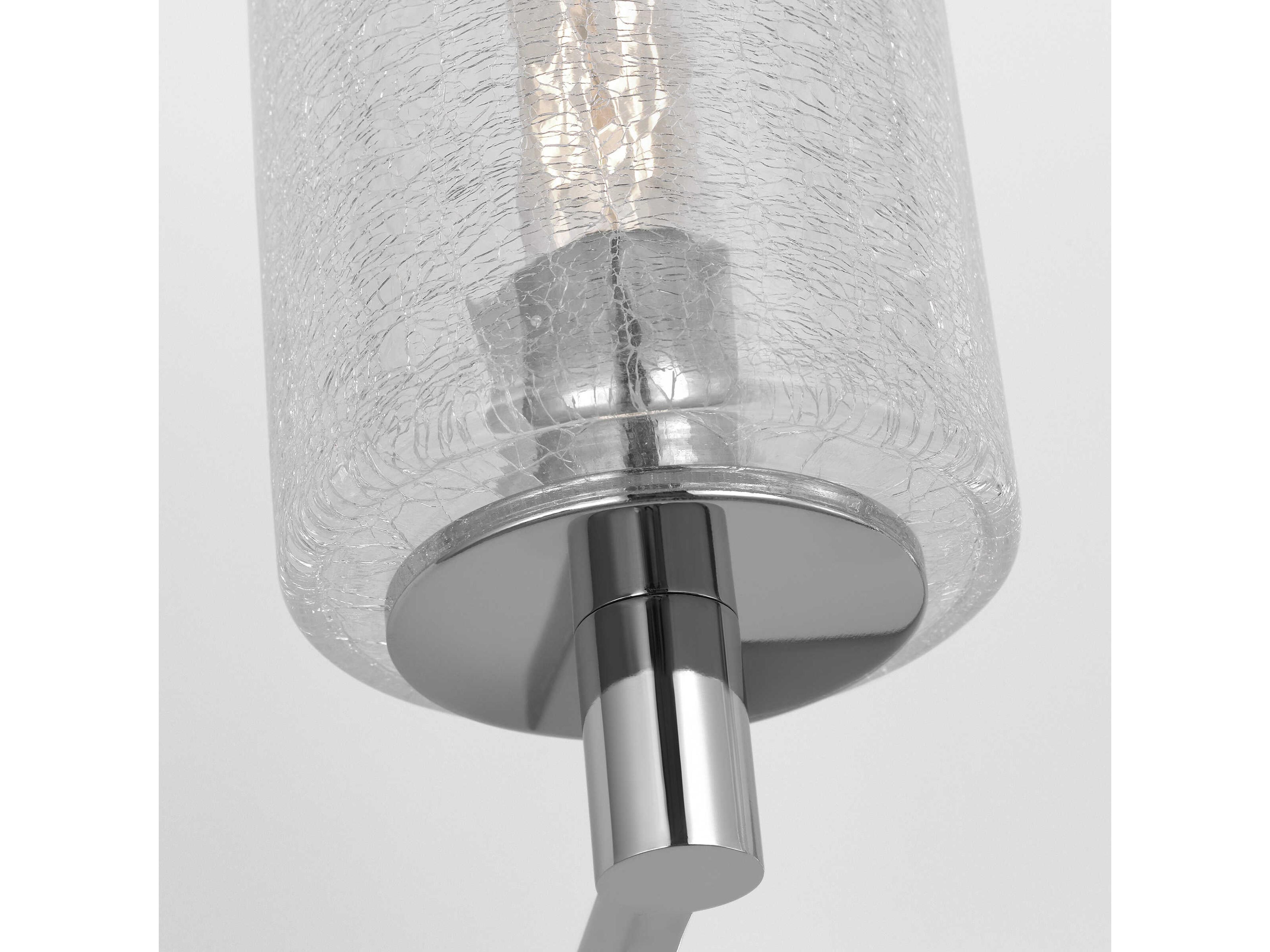 Generation Lighting Parker 3-Light Chrome Vanity Light