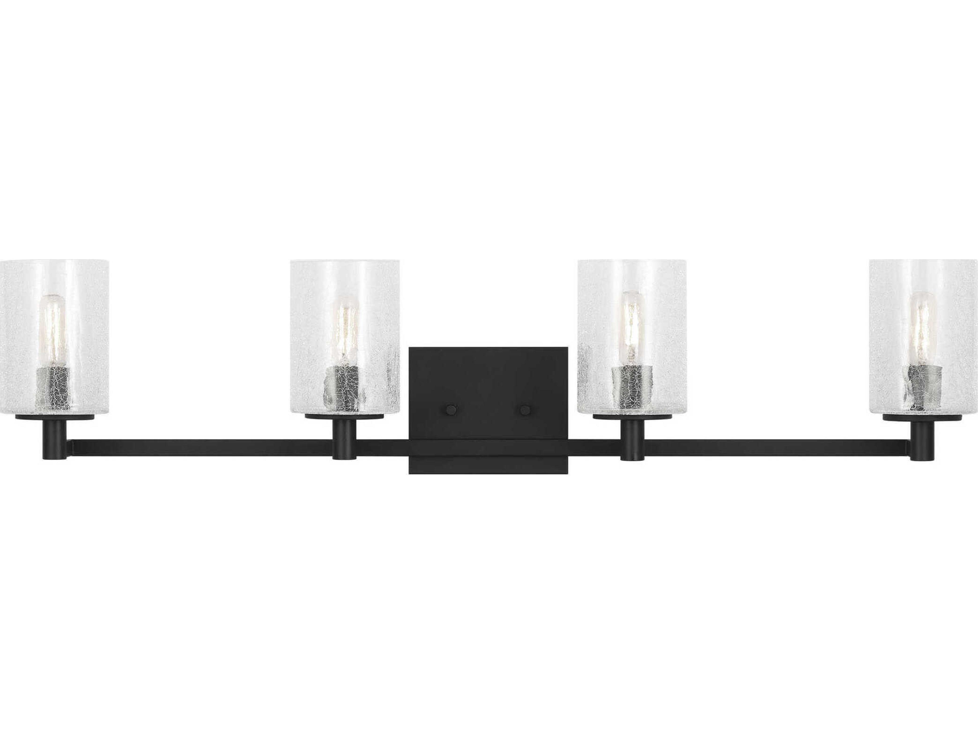 Parker 4-Light Midnight Black Vanity Light