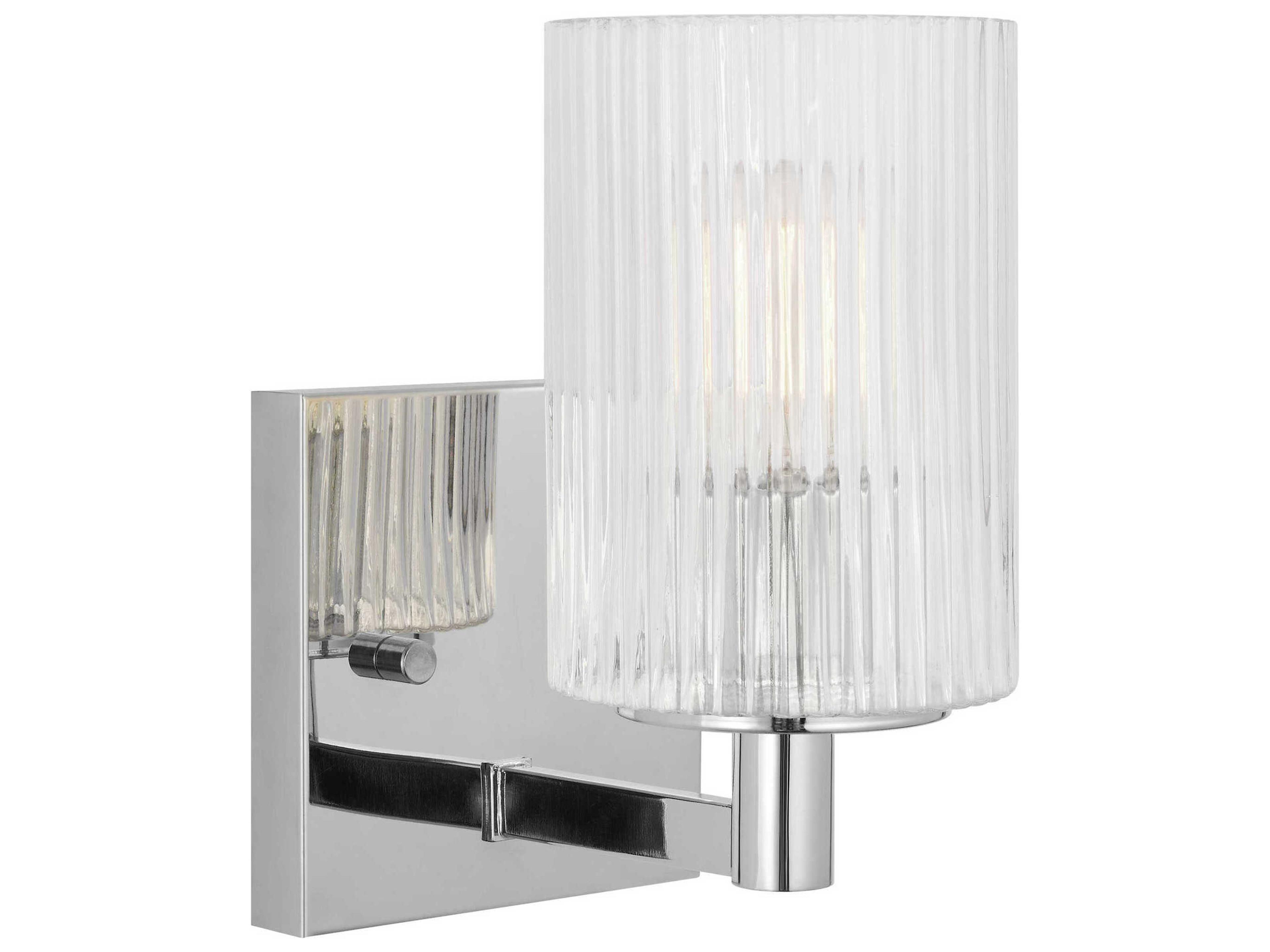 Lando 1-Light Chrome Wall Sconce