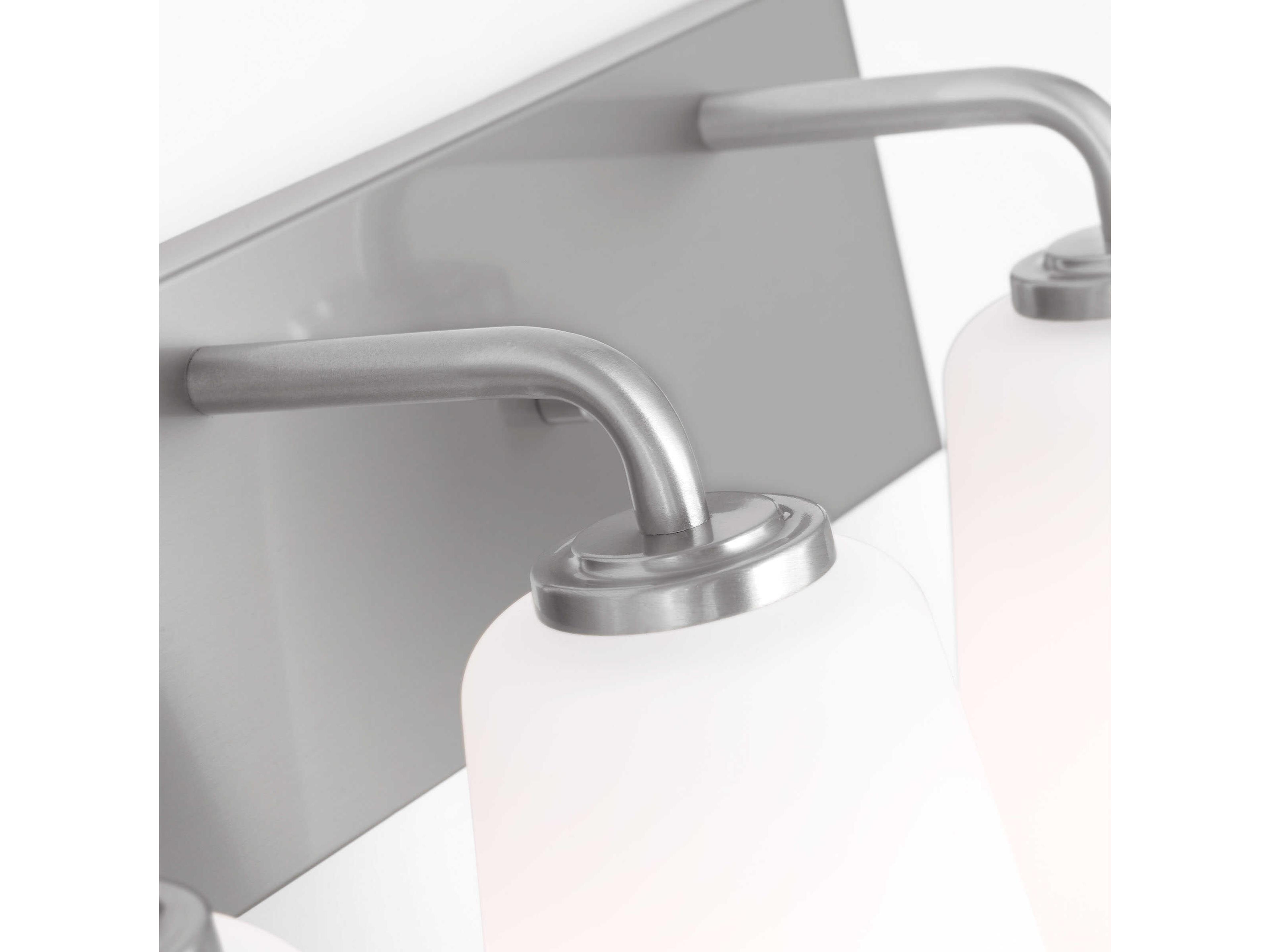 Generation Lighting Miles 3-Light Brushed Nickel Vanity Light