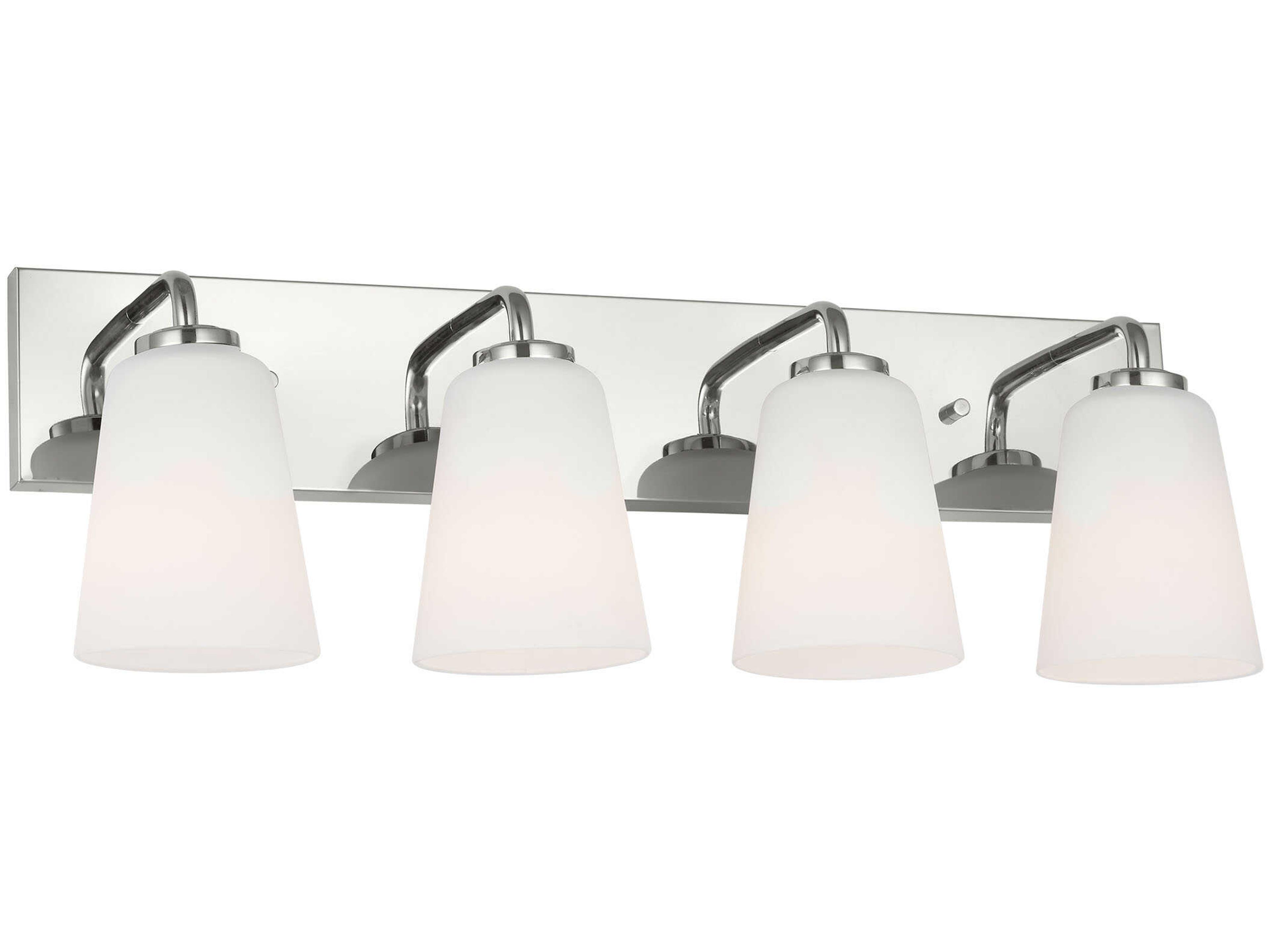 Miles 4-Light Chrome Vanity Light