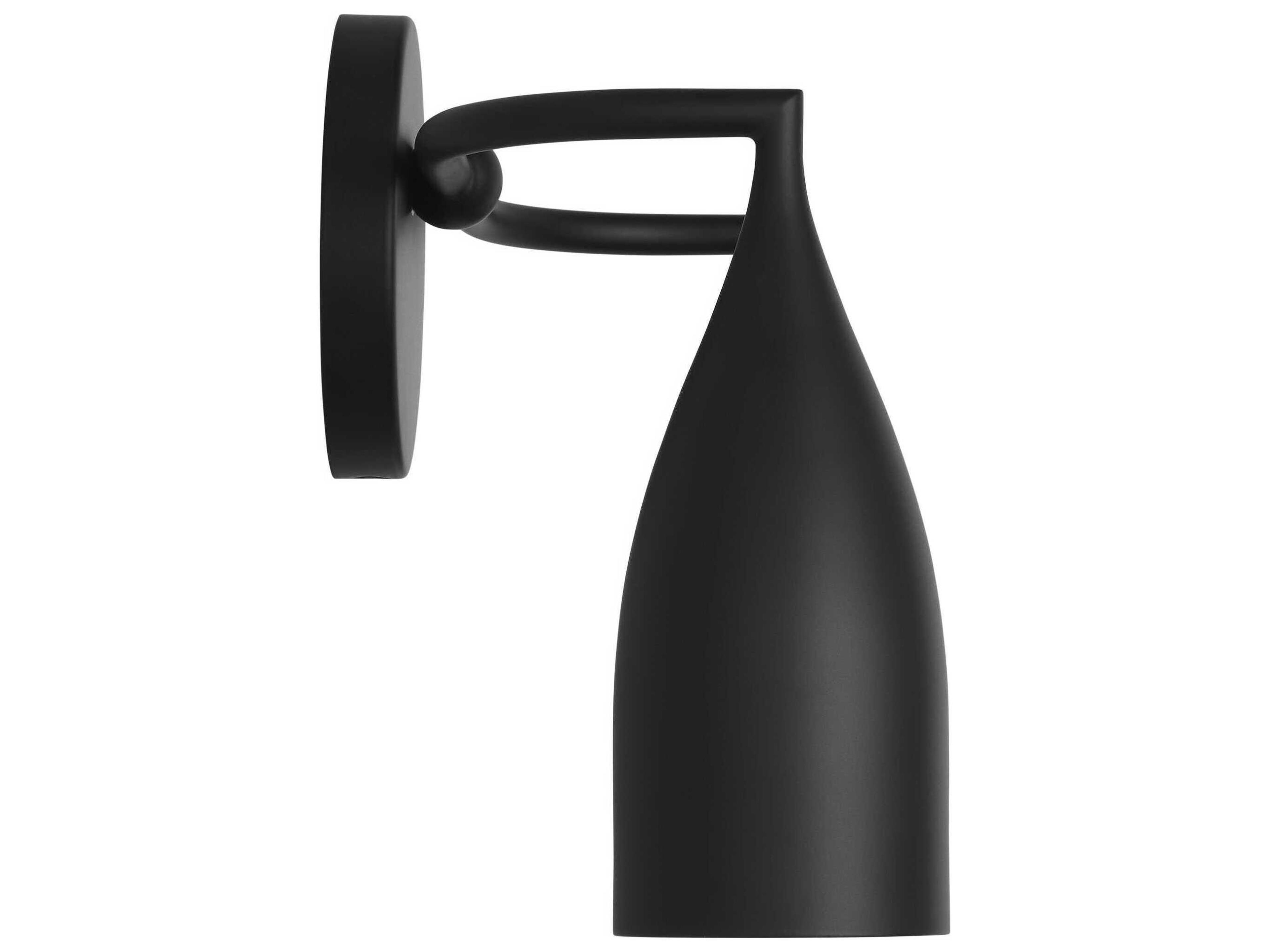 Generation Lighting Maya 2-Light Midnight Black Vanity Light