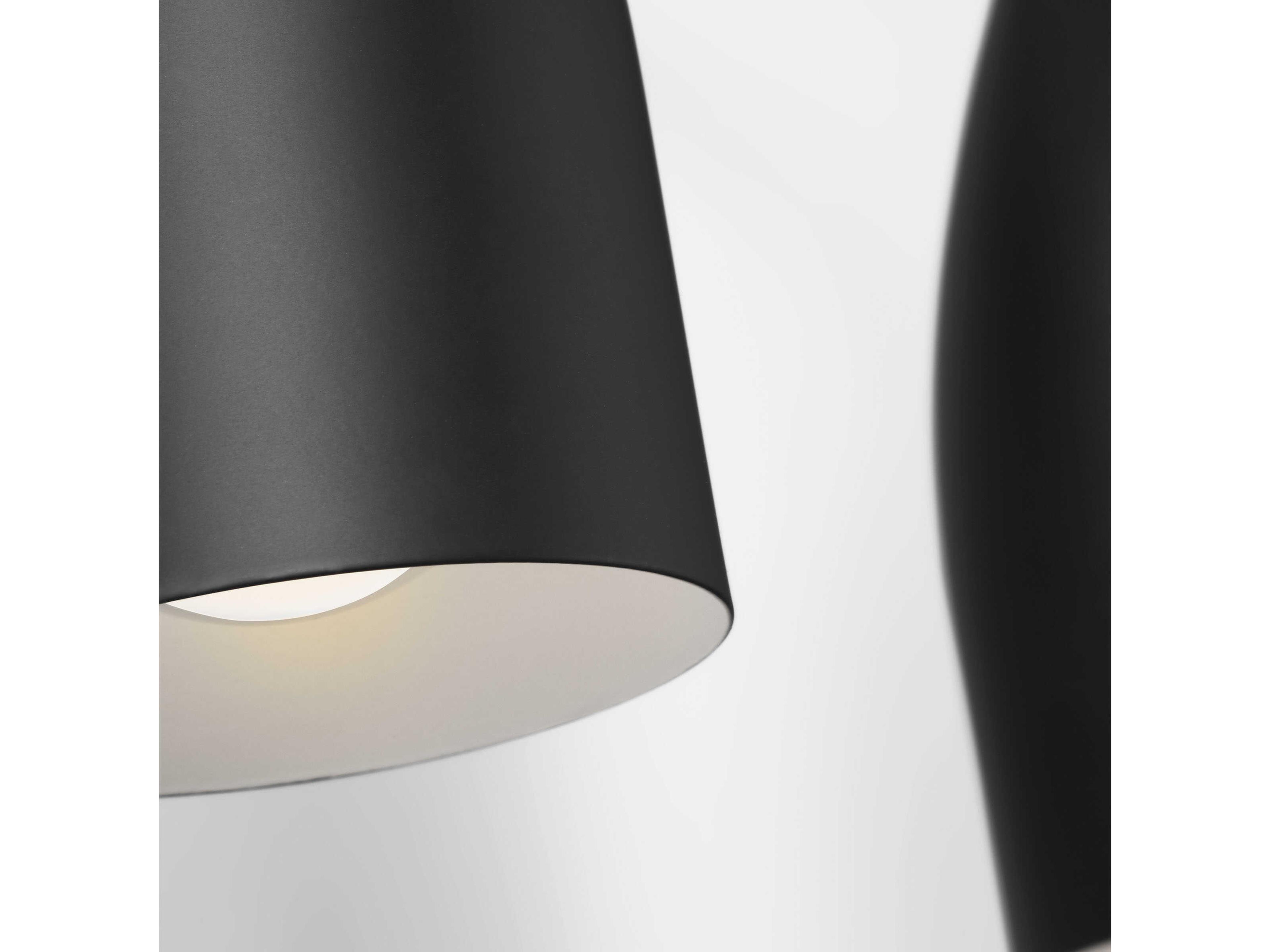 Generation Lighting Maya 2-Light Midnight Black Vanity Light