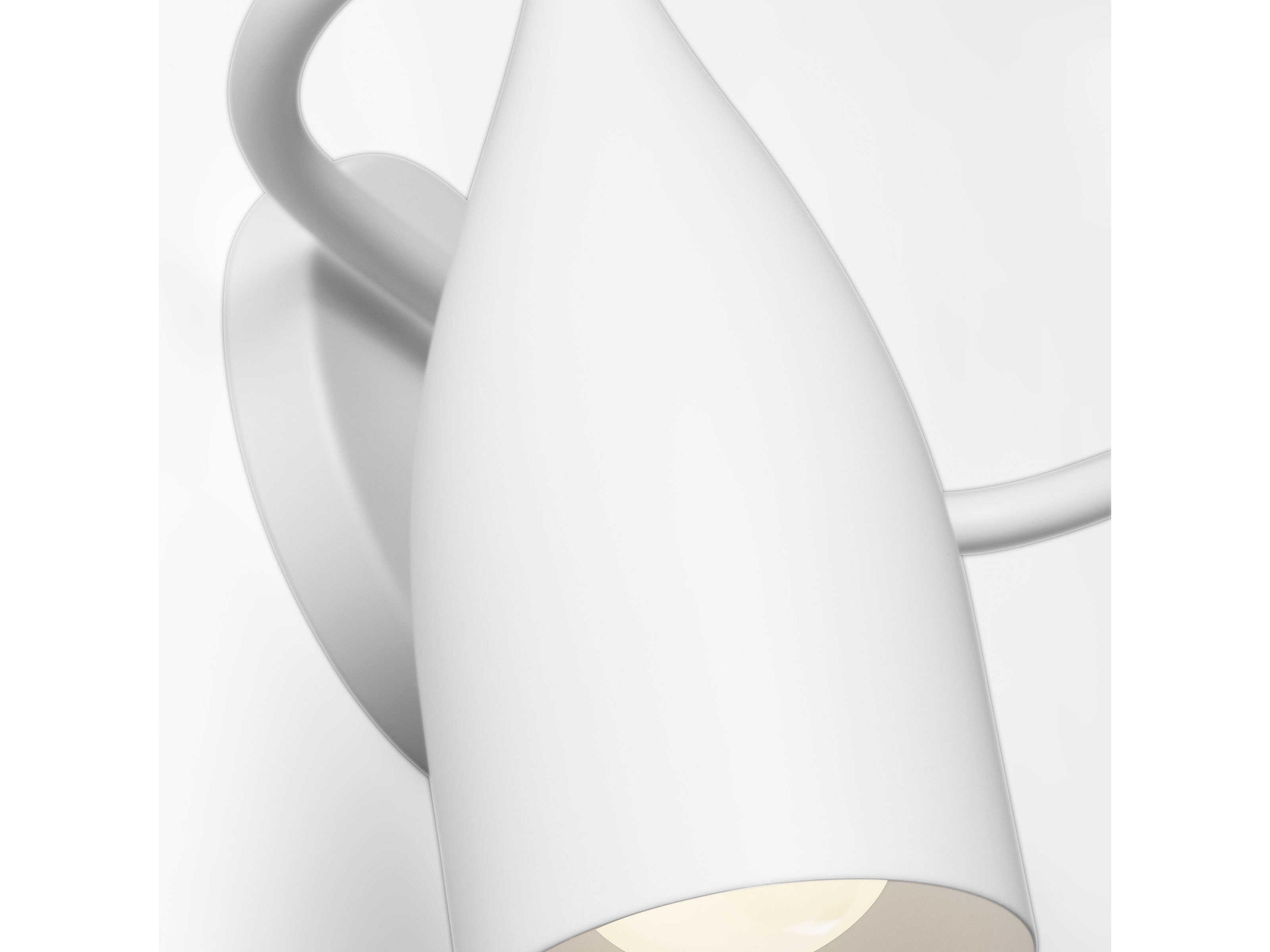 Generation Lighting Maya 2-Light Matte White Vanity Light
