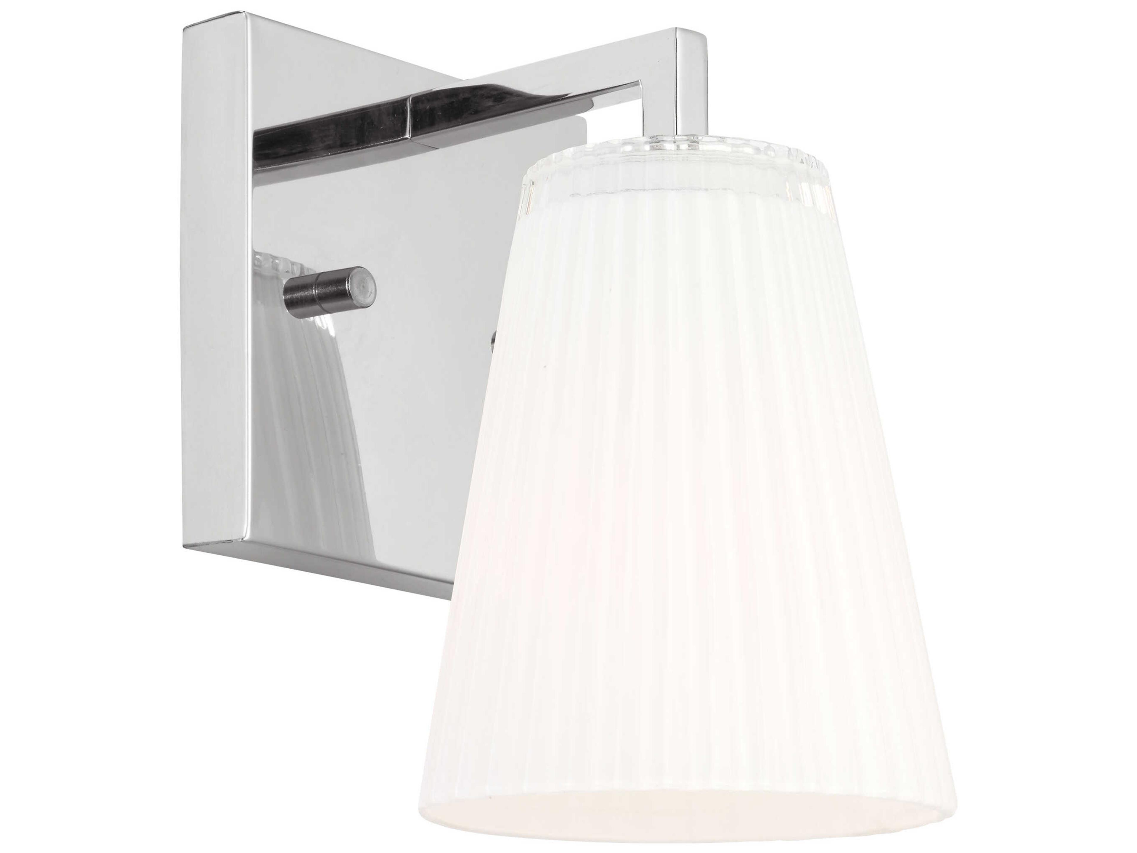 Upson 1-Light Chrome Vanity Light