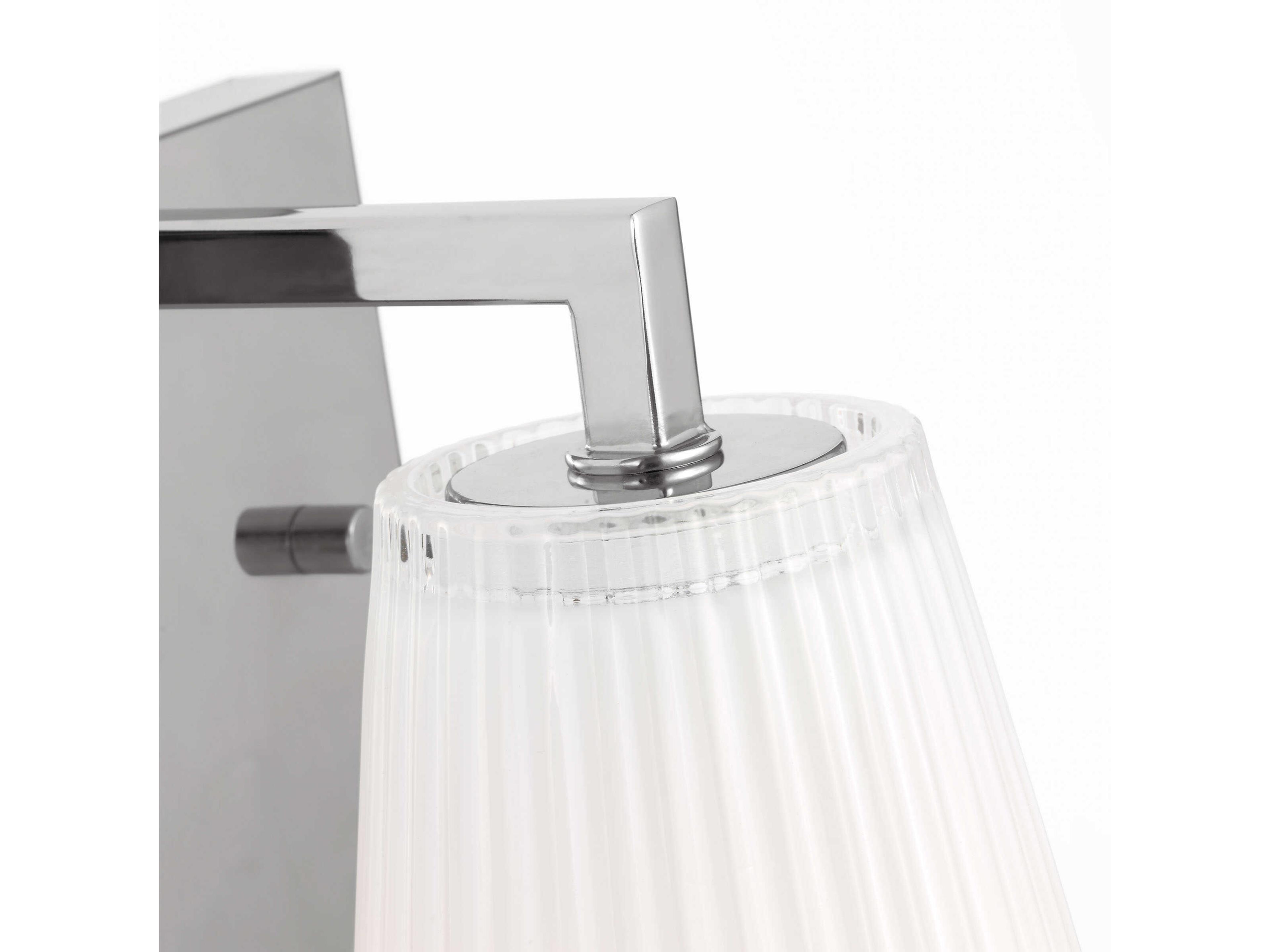 Generation Lighting Upson 1-Light Chrome Vanity Light