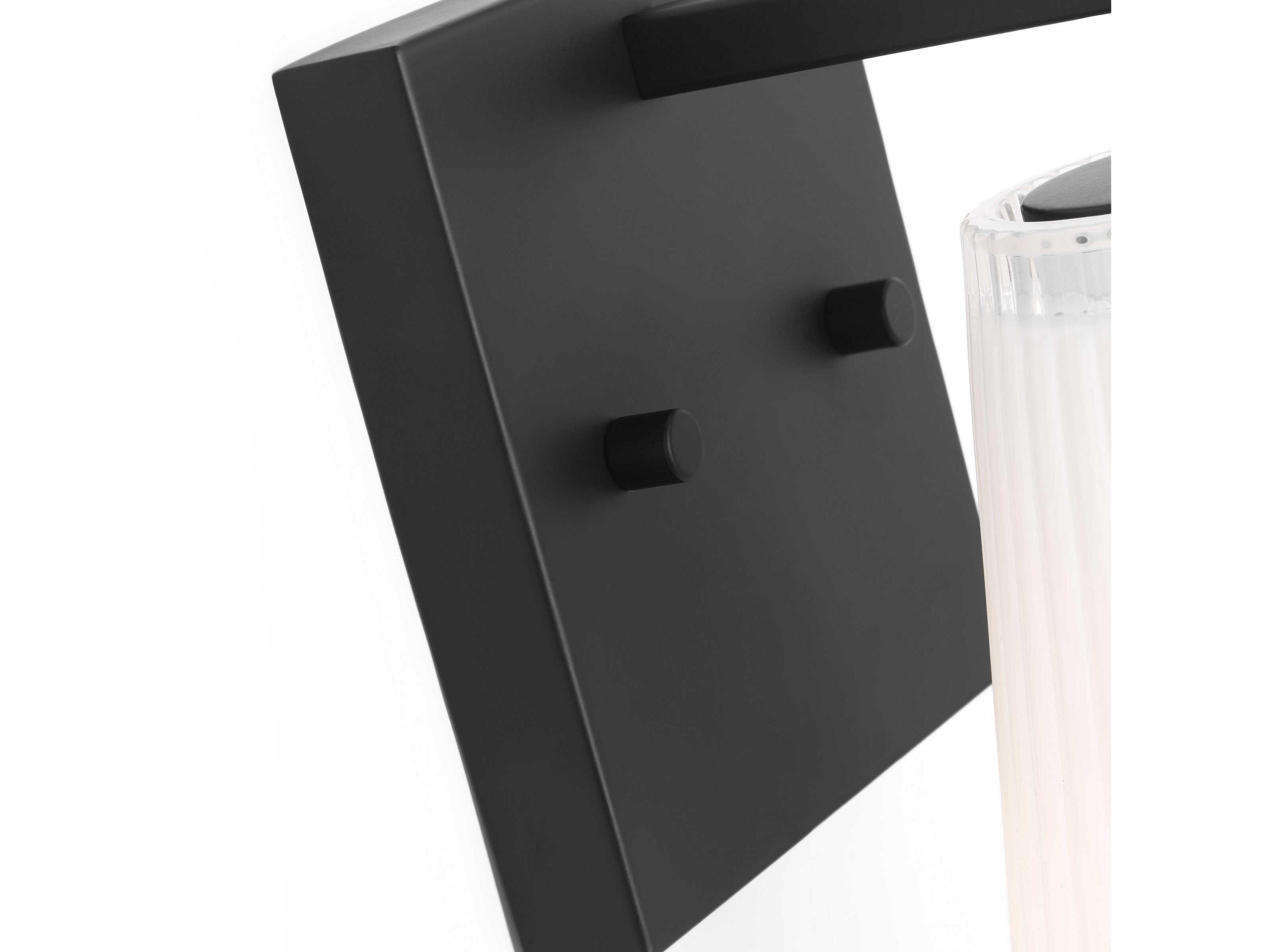 Generation Lighting Upson 1-Light Midnight Black Vanity Light