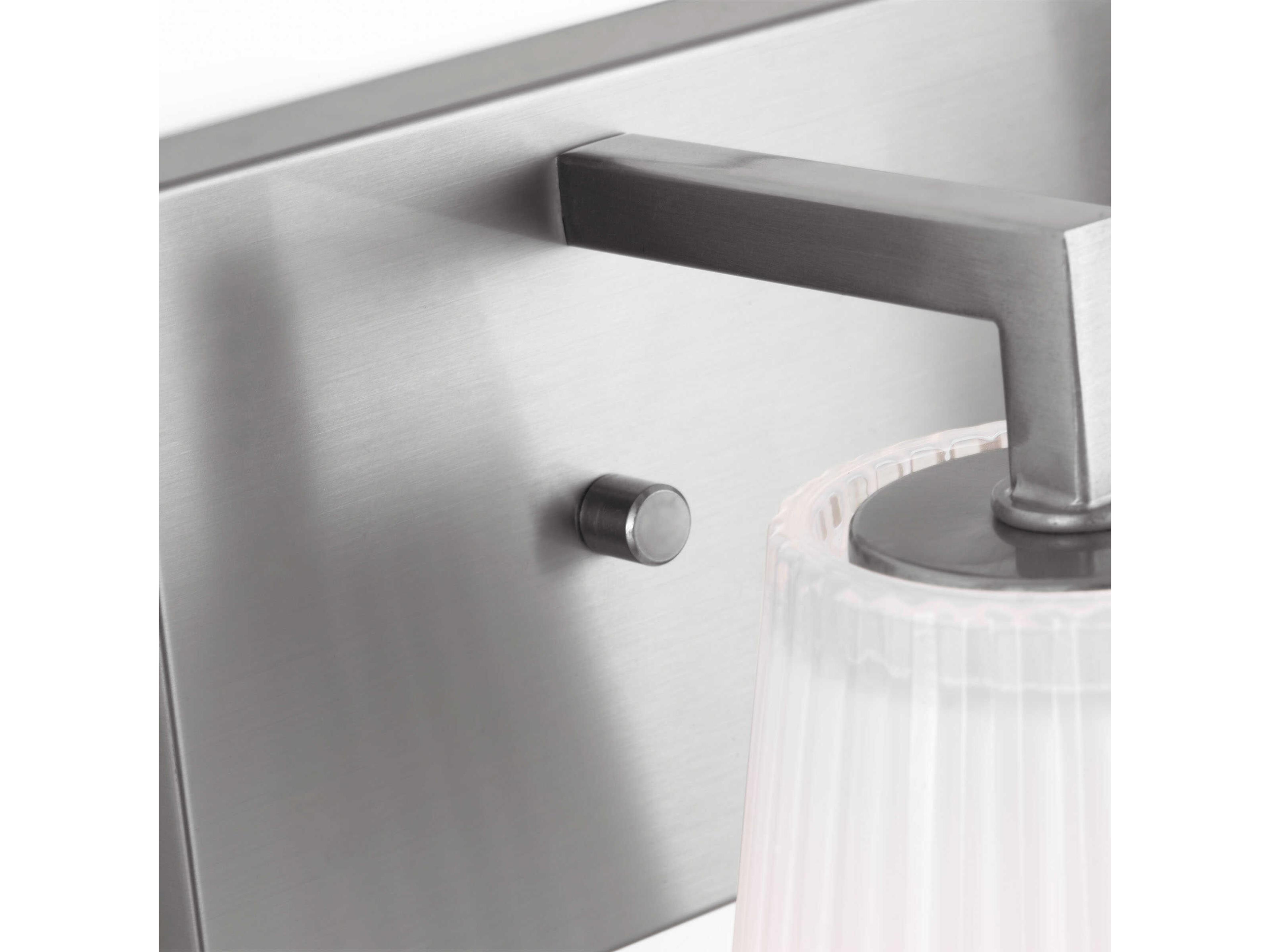 Generation Lighting Upson 2-Light Brushed Nickel Vanity Light