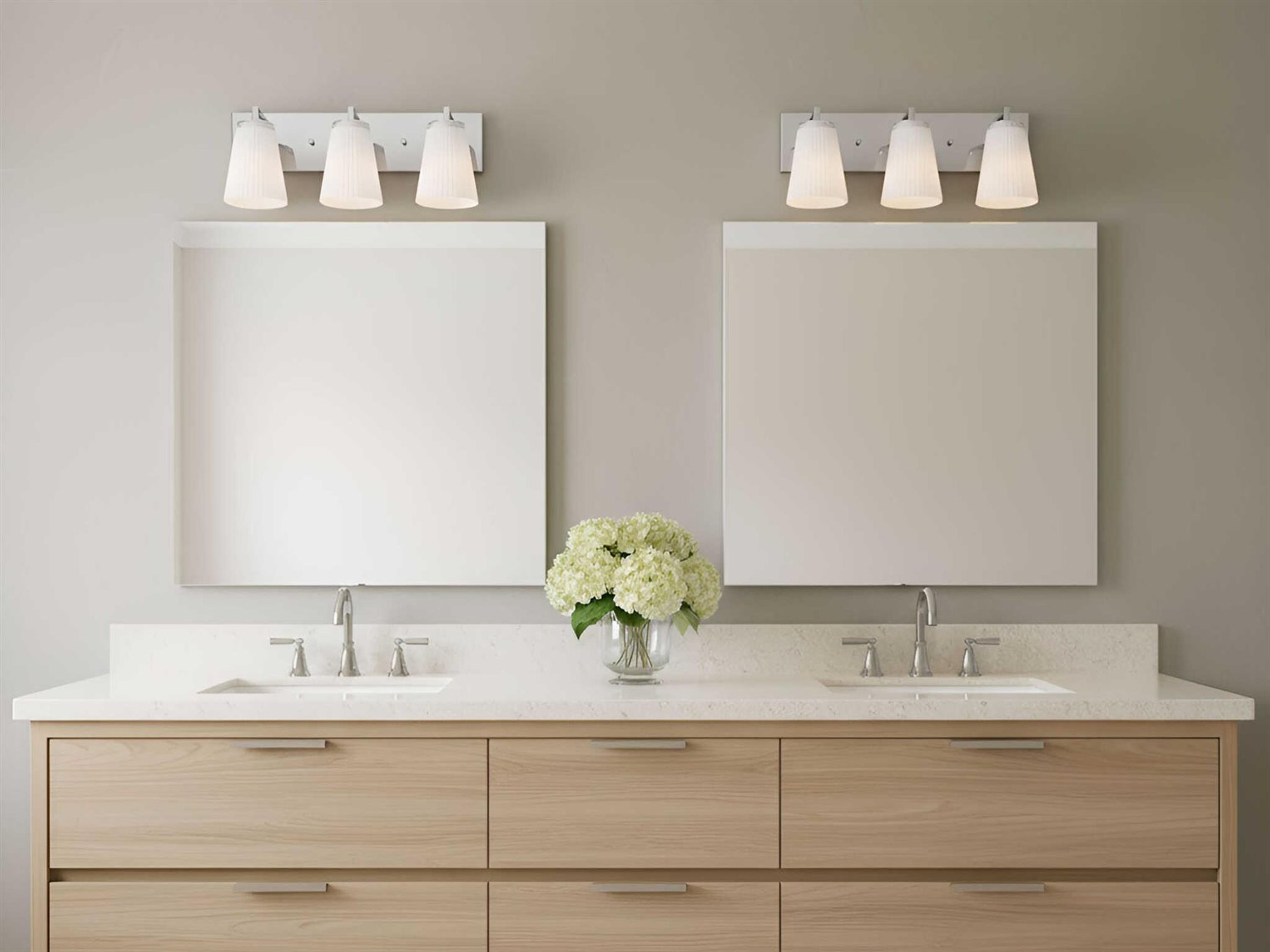 Generation Lighting Upson 3-Light Chrome Vanity Light