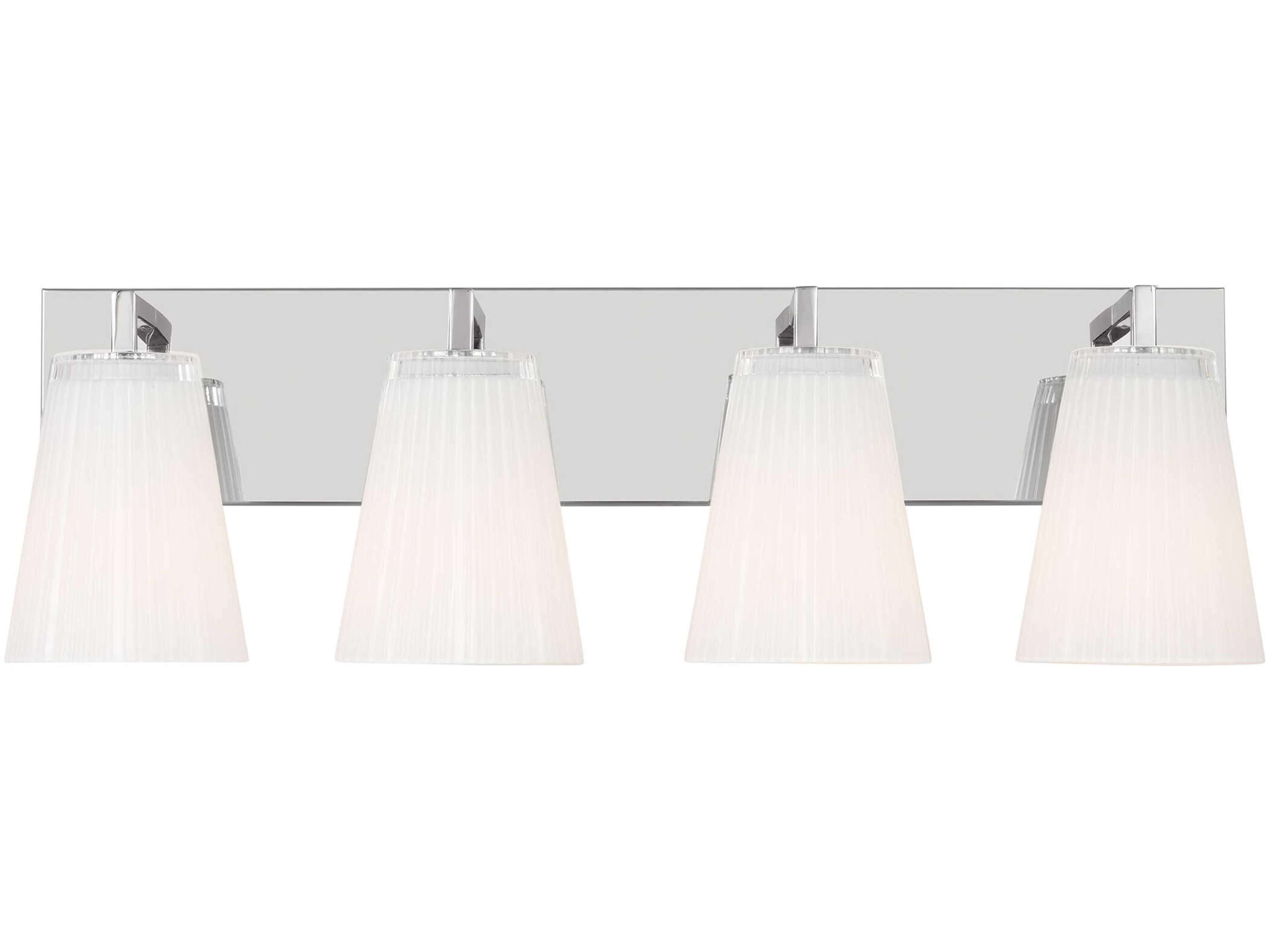 Generation Lighting Upson 4-Light Chrome Vanity Light